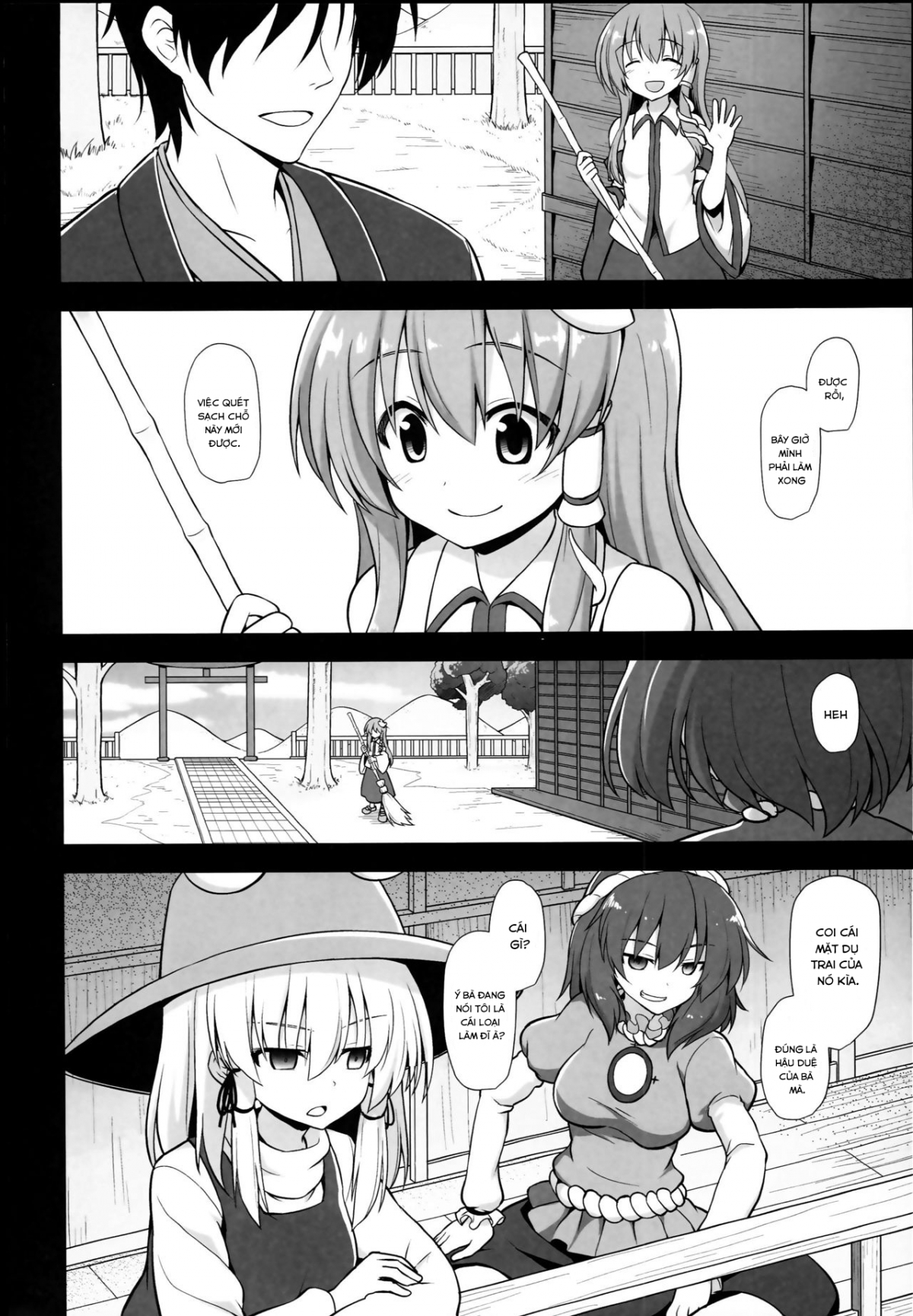 Đọc truyện hentai Sanae chăm chỉ(Touhou Project) - Oneshot