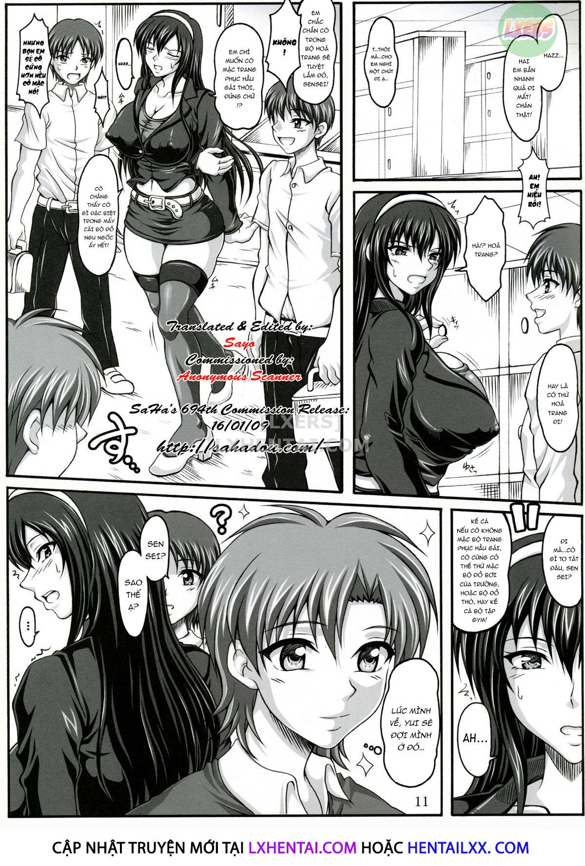 Đọc truyện hentai My Personal Big Breasted Masturbation Maid -Flirtation Chapter- - Oneshot