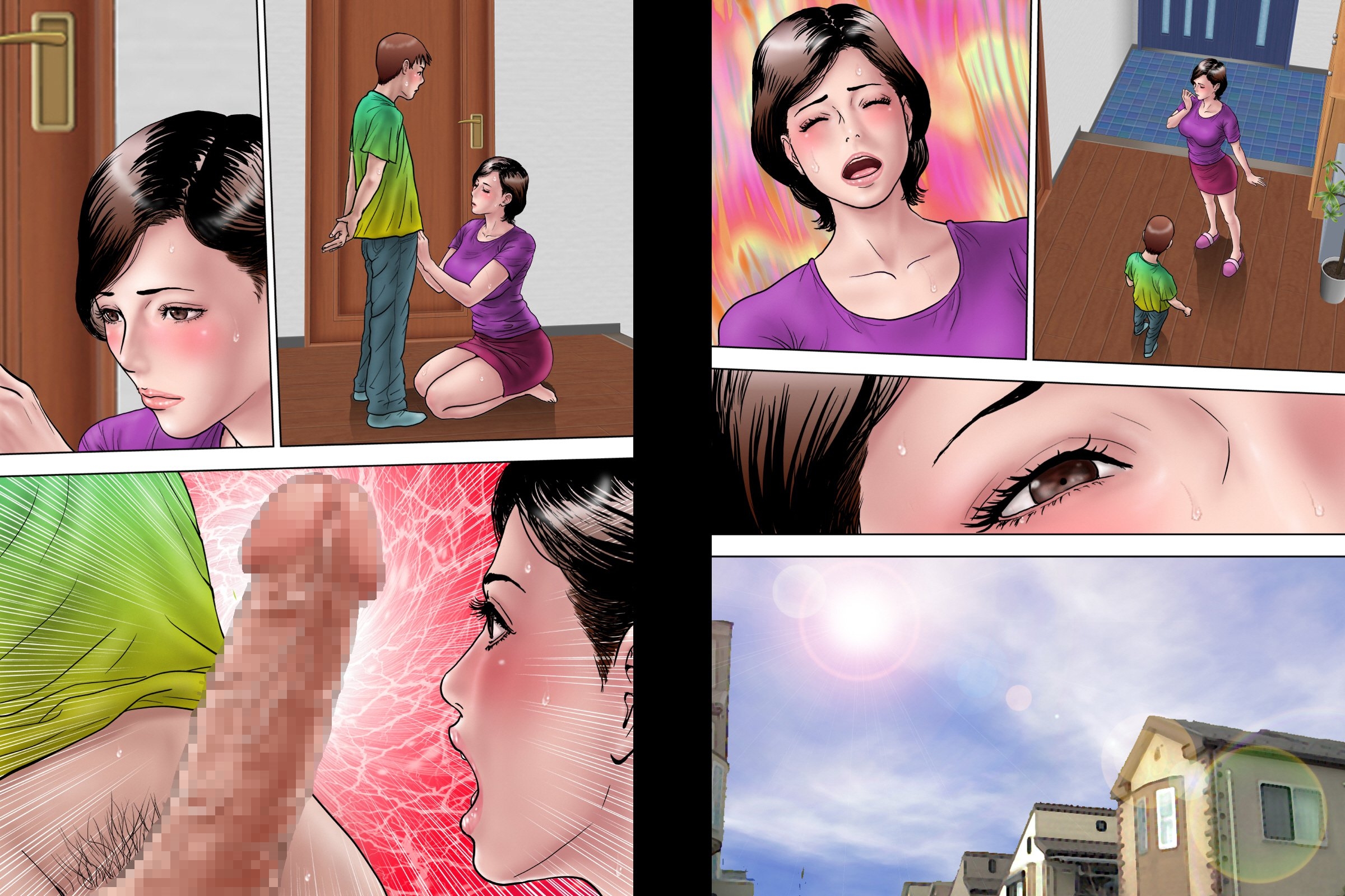 Đọc truyện hentai Training Mother while Father is Abroad - Oneshot - Artist CG