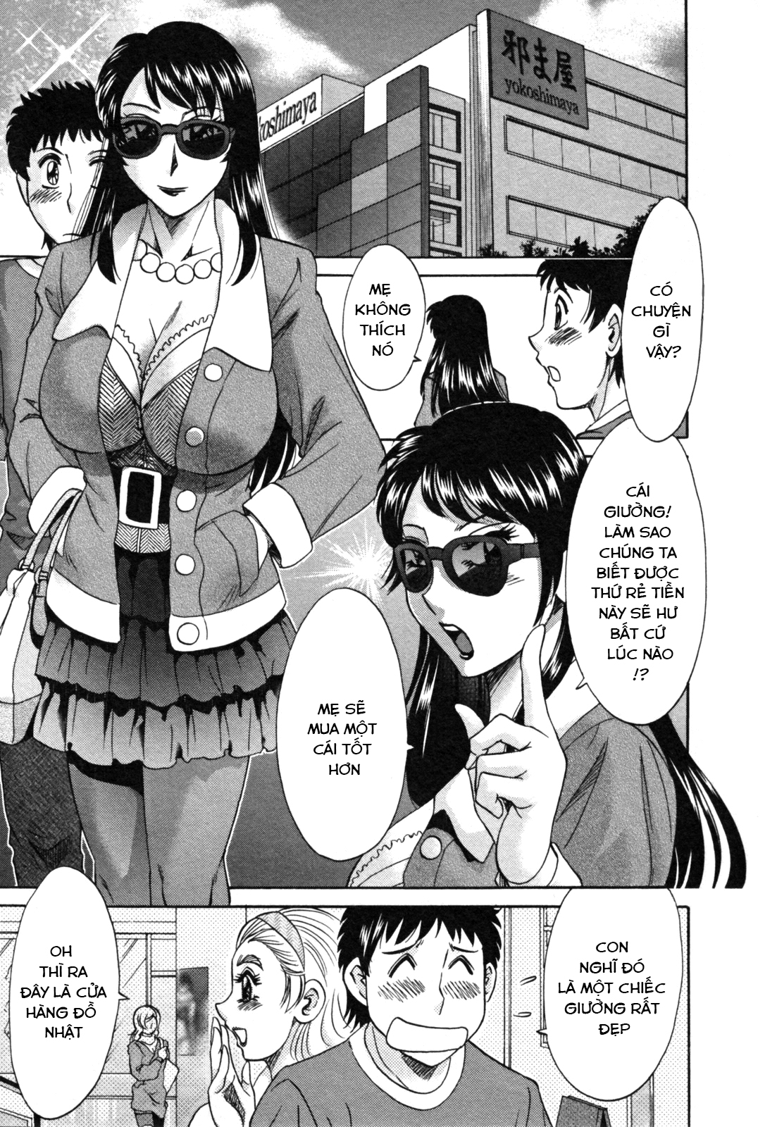 Đọc truyện hentai 2 người mẹ - Chap 11-Hoa hồng thì đỏ