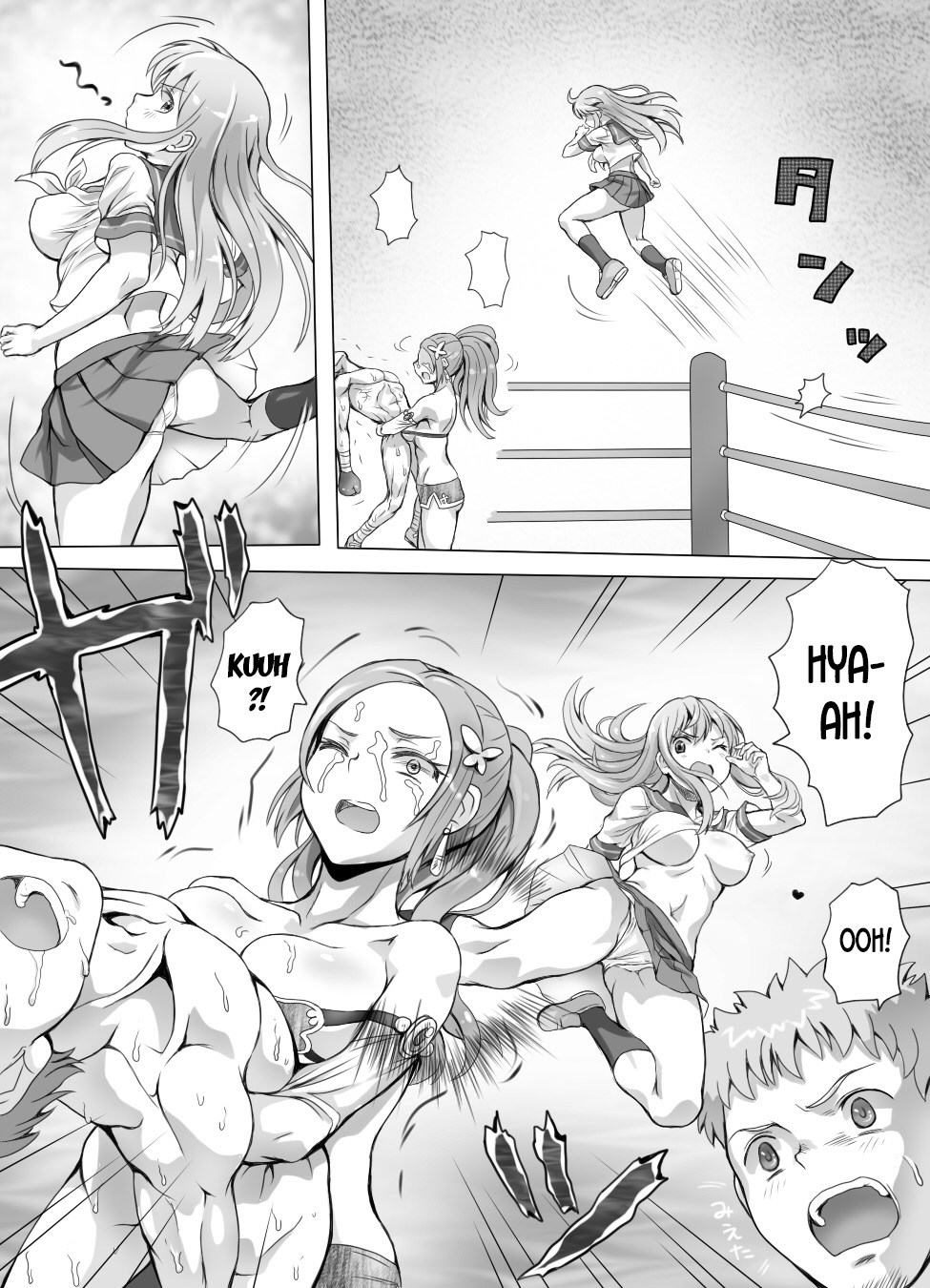 Đọc truyện hentai Naburi Tokidoki Shasei ~Kouhai no Joshi ni Makete Shasei Saserareta Ore~ - Chap 3