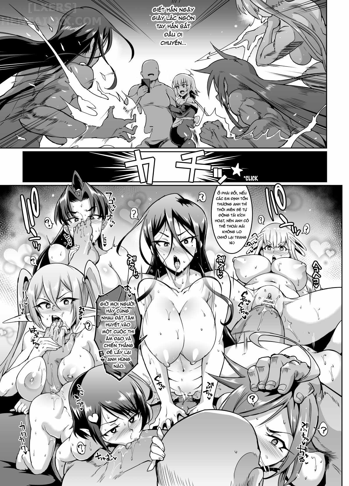 Đọc truyện hentai Hypno App Fantasia - Chap 3 - [END]