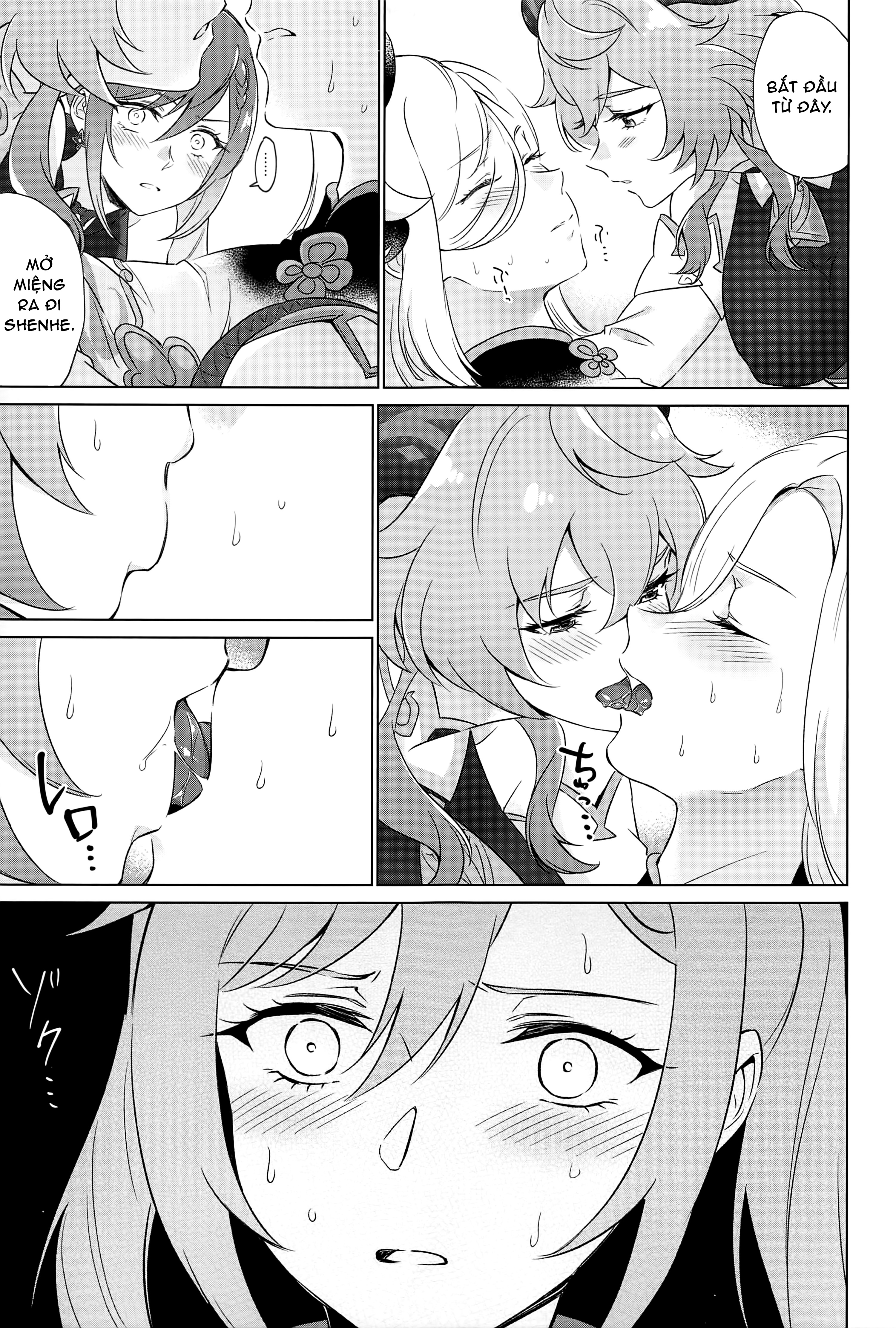 Đọc truyện hentai Nghiệm pháp tình dục kiểu Liyue - Oneshot full