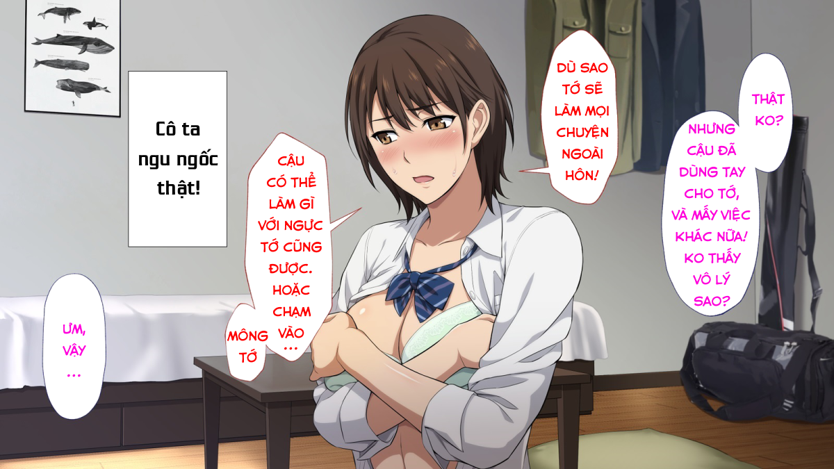 Đọc truyện hentai Netorareta JoshiMane ~Migite no Daida wa Ace no Kanojo~ - Chap 3