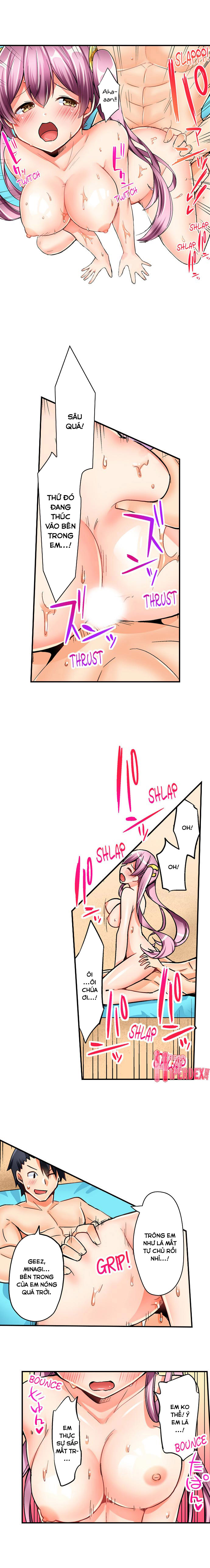 Đọc truyện hentai Tư thế cưỡi ngựa của các cô gái làm cho tôi muốn xuất tinh! - Tập 17: Bơi thì làm gì (2)