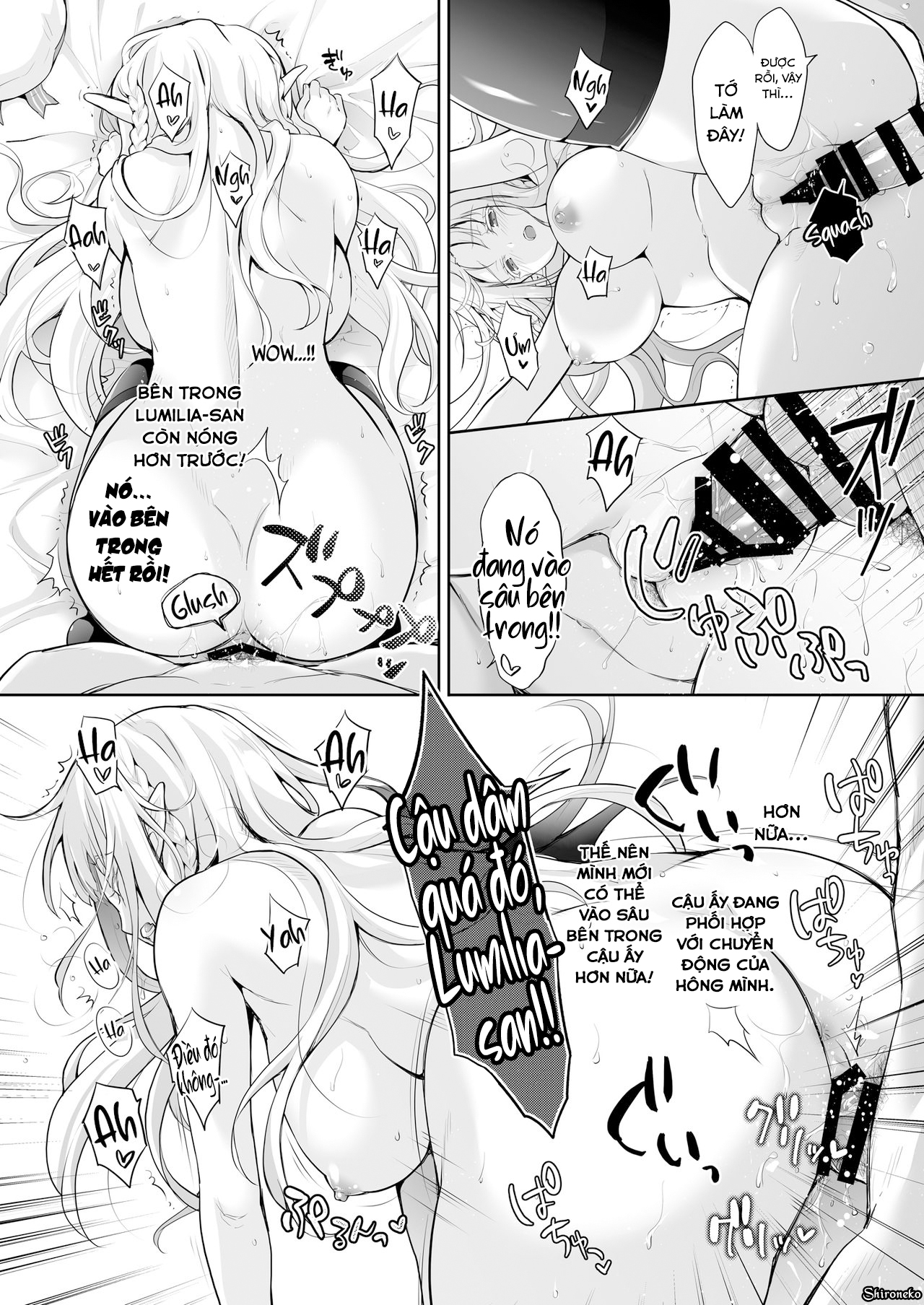 Đọc truyện hentai OtaCir no Elf Hime - Chap 2
