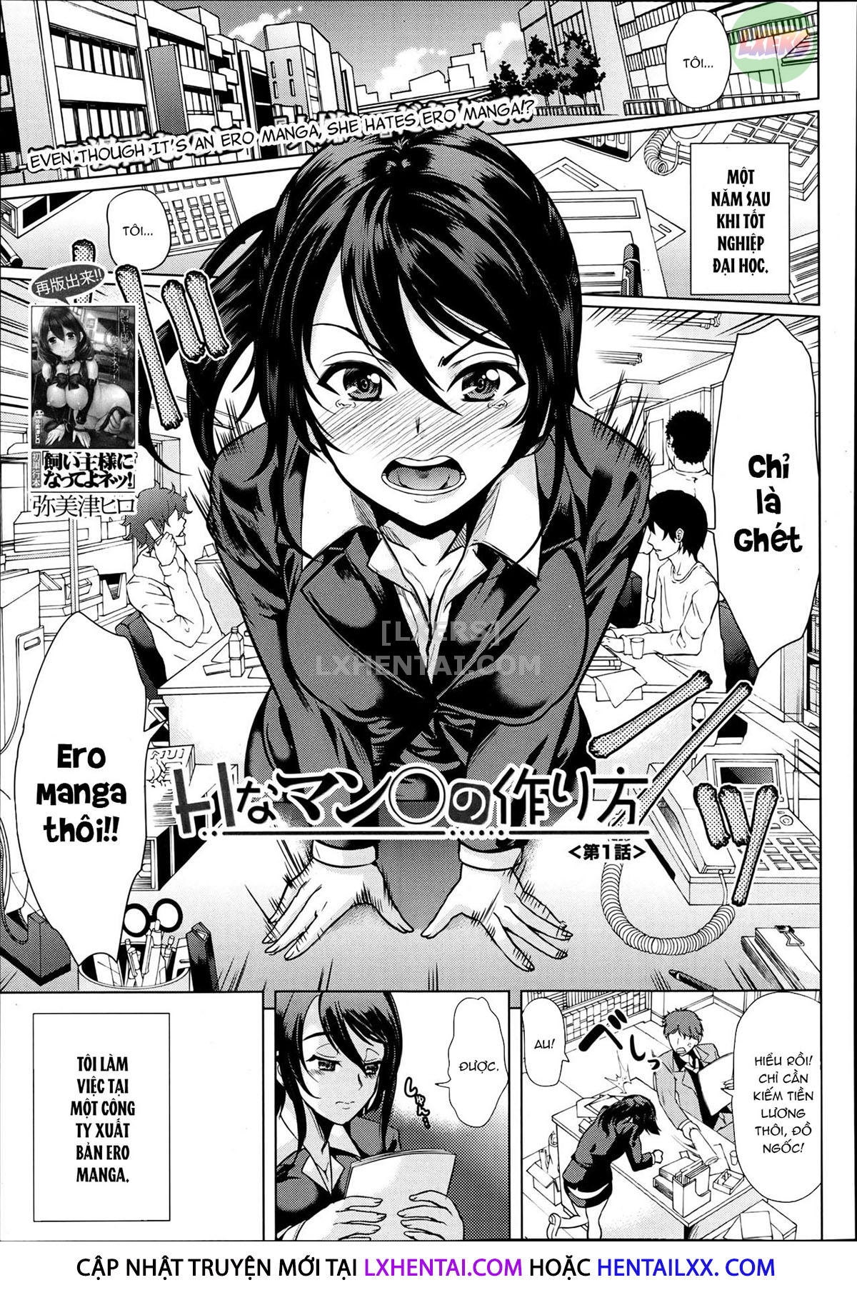 Đọc truyện hentai H Na Manko No Tsukurikata - Chap 1