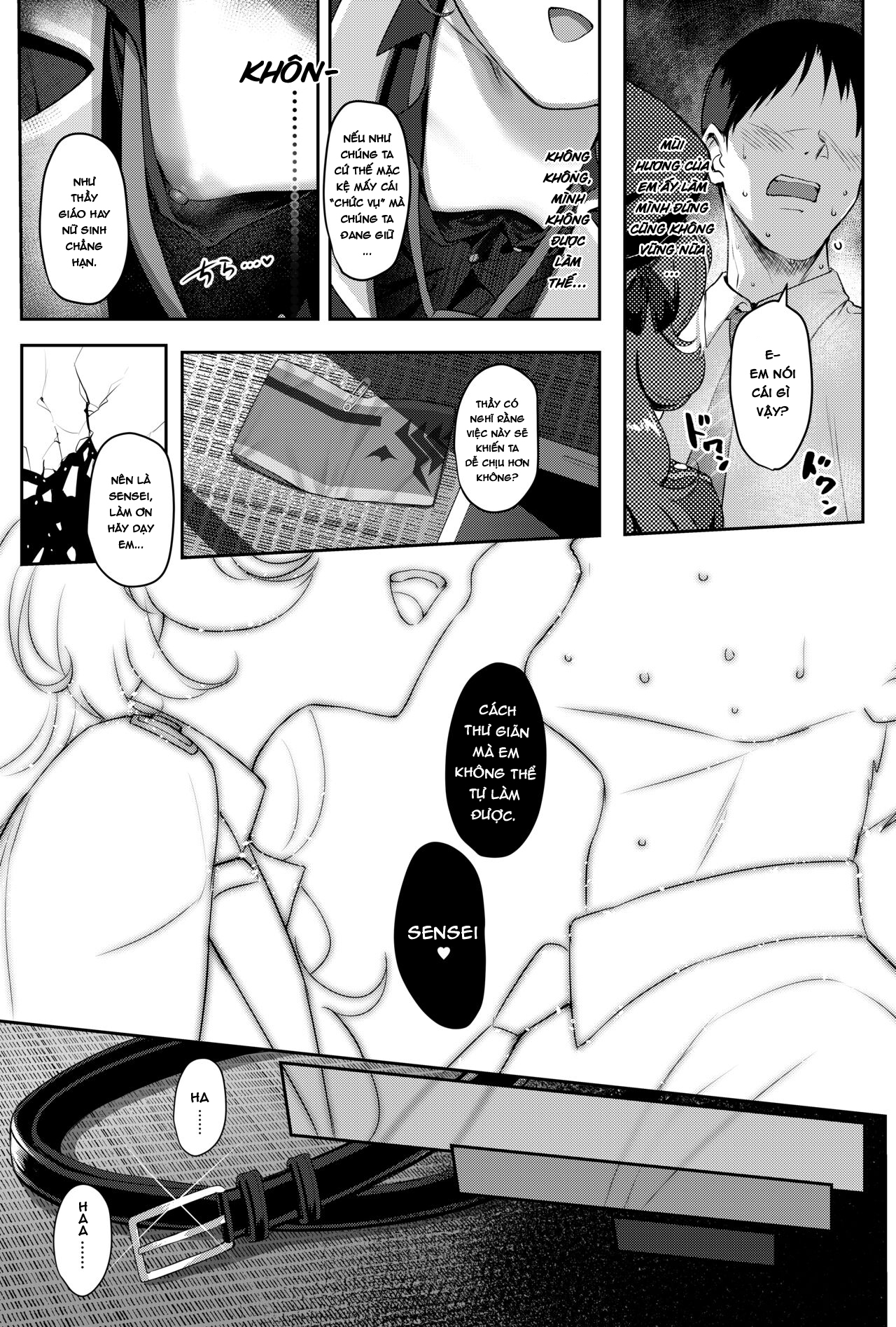 Đọc truyện hentai Ham muốn (Blue Archive) - Ham muốn (Blue Archive)