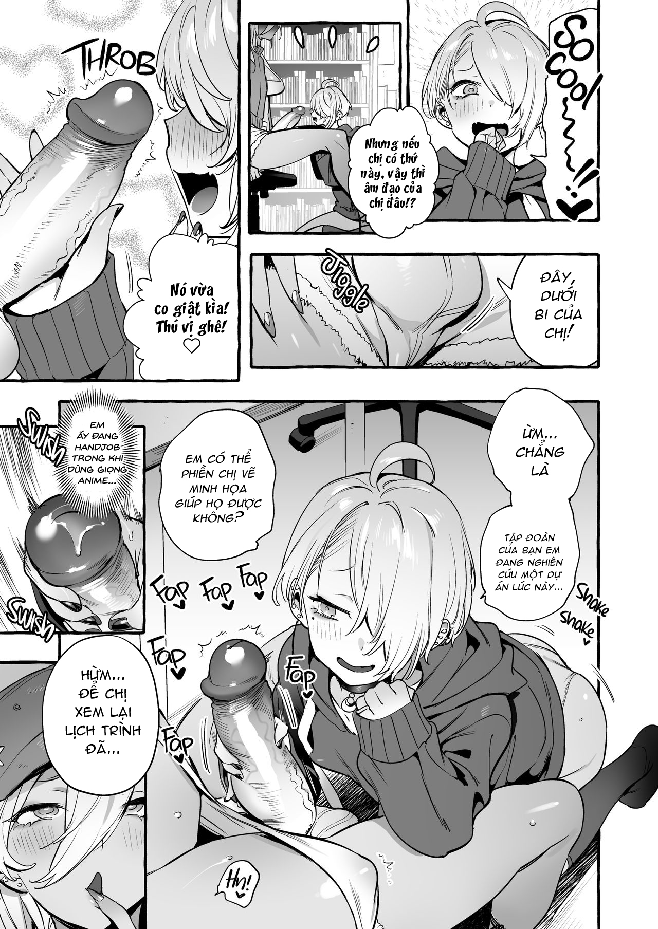 Đọc truyện hentai OtaCir no KuroGal VS Bokura - Phần cuối