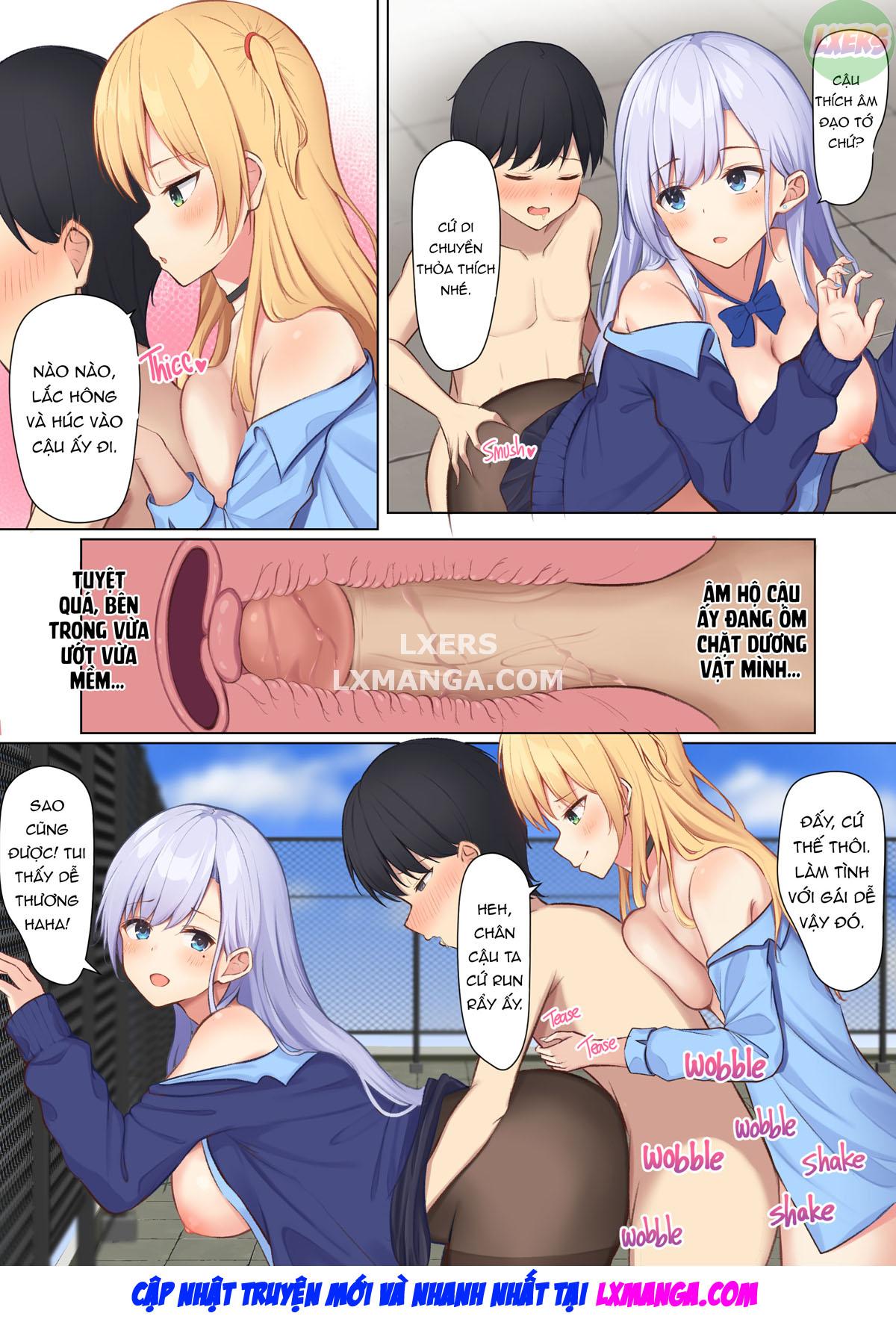 Đọc truyện hentai Tôi gặp rắc rối mỗi ngày vì bị các nữ sinh trung học bắt nạt - Oneshot