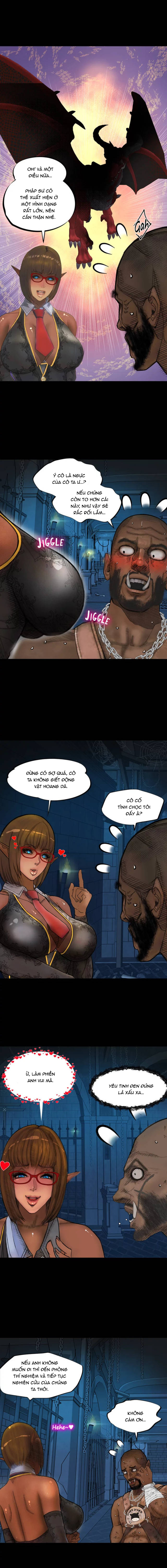 Đọc truyện hentai Nữ Hoàng Dark Elf Và Nô Lệ Orc - Chap 17