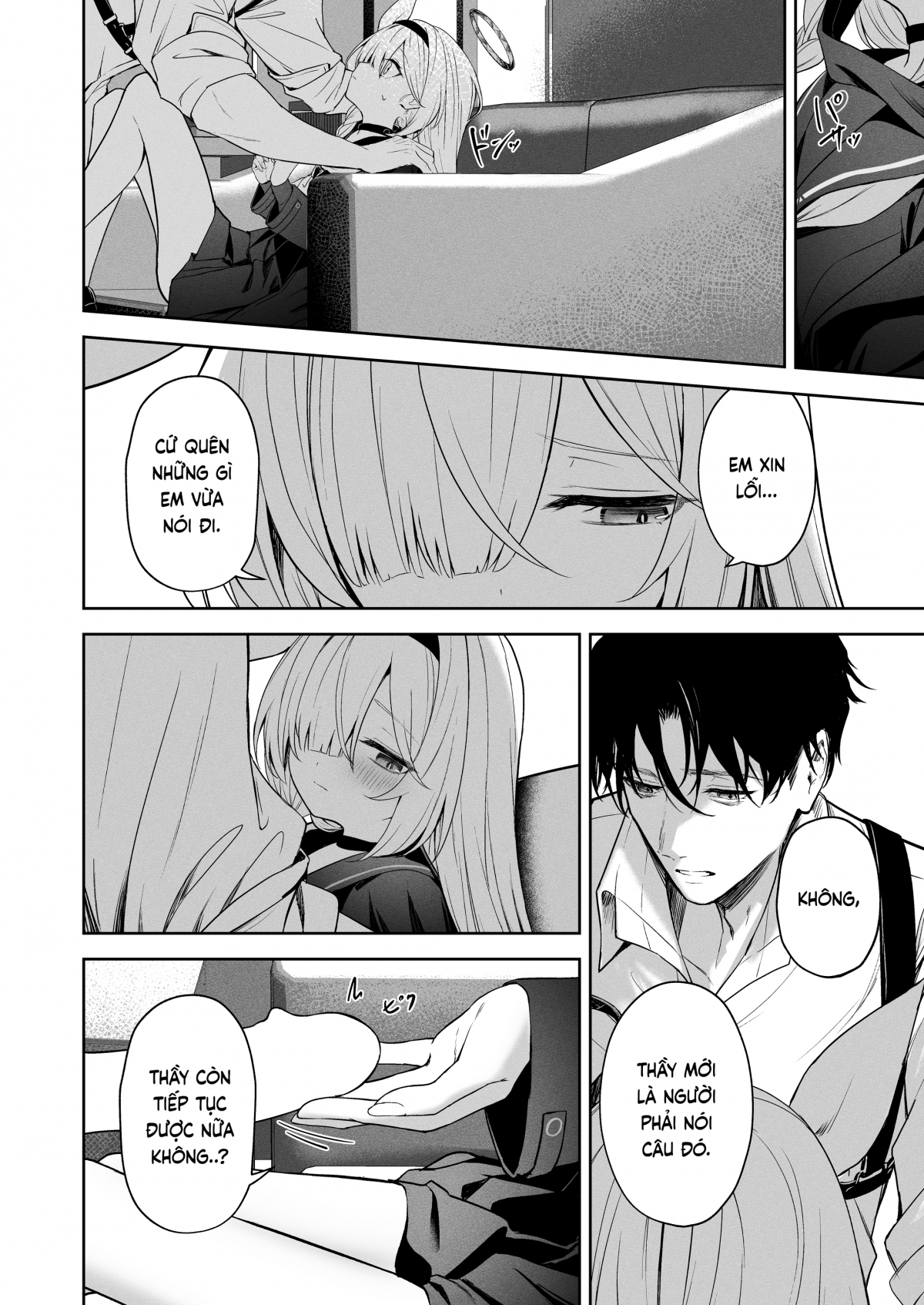 Đọc truyện hentai Trốn tránh cảm giác - Oneshot