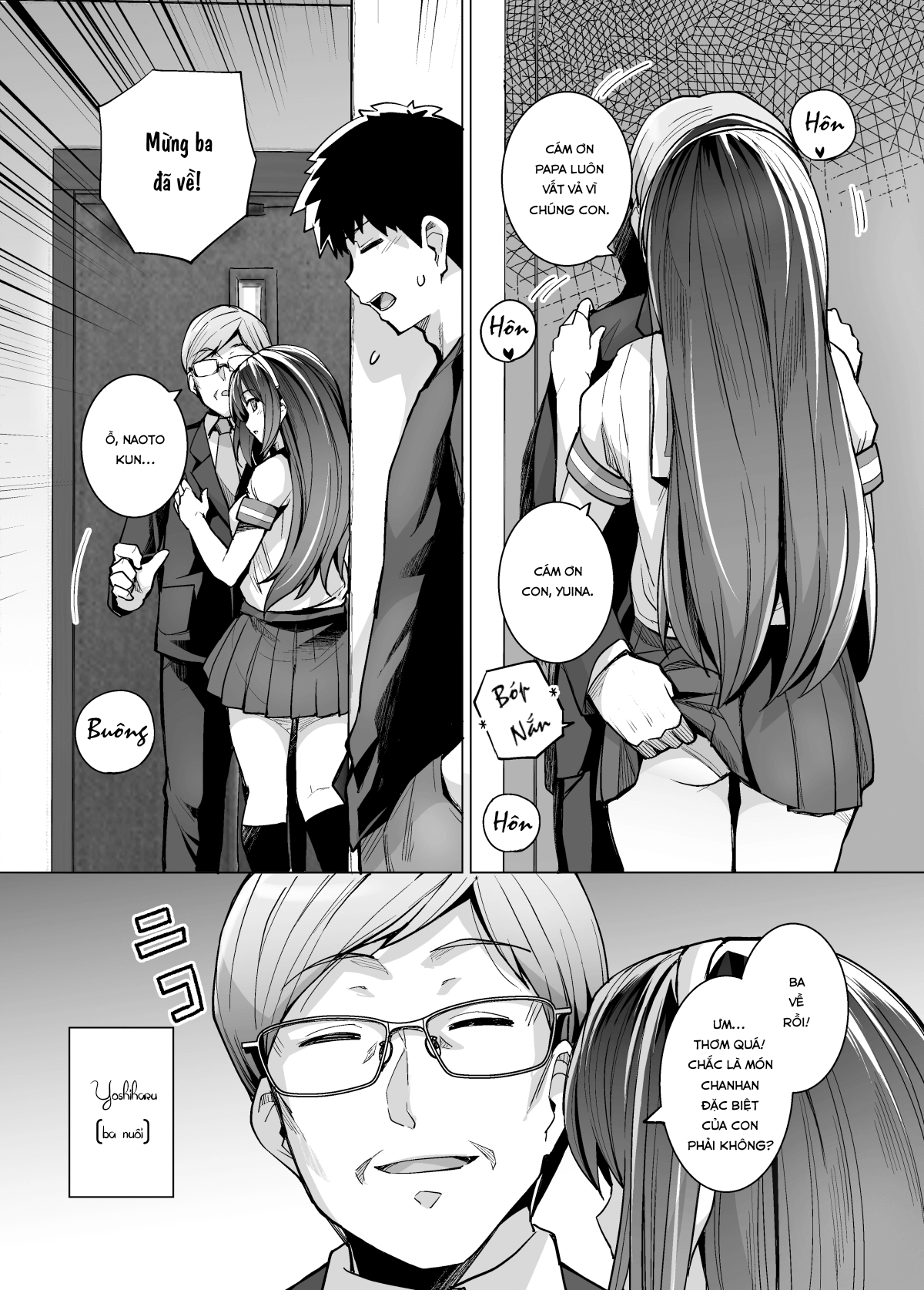 Đọc truyện hentai Ane wa Oyaji ni Dakareteru - Chap 1