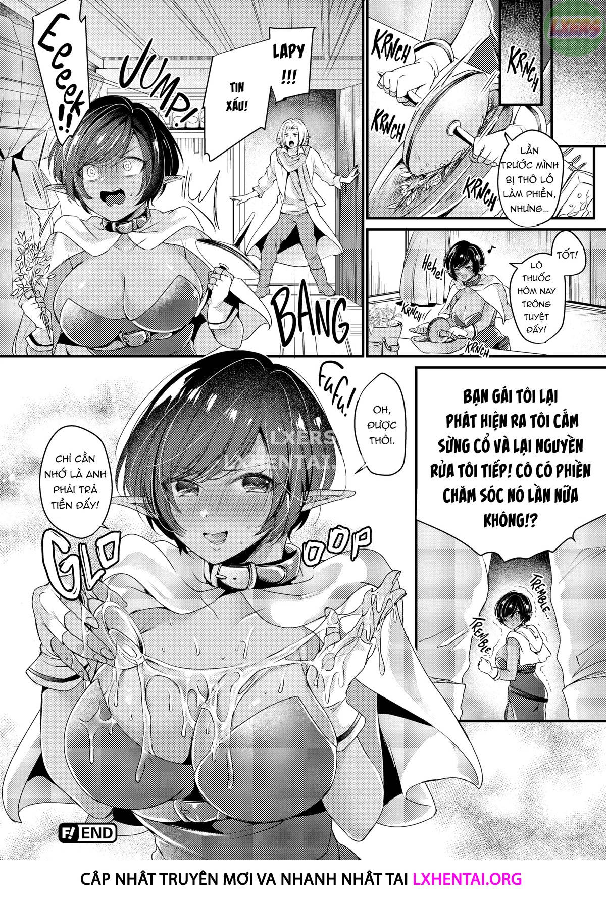 Đọc truyện hentai Ngất ngây ngọt ngào nóng bỏng - Chap 3 - Heal Me! ❤ Dark Elf-chan