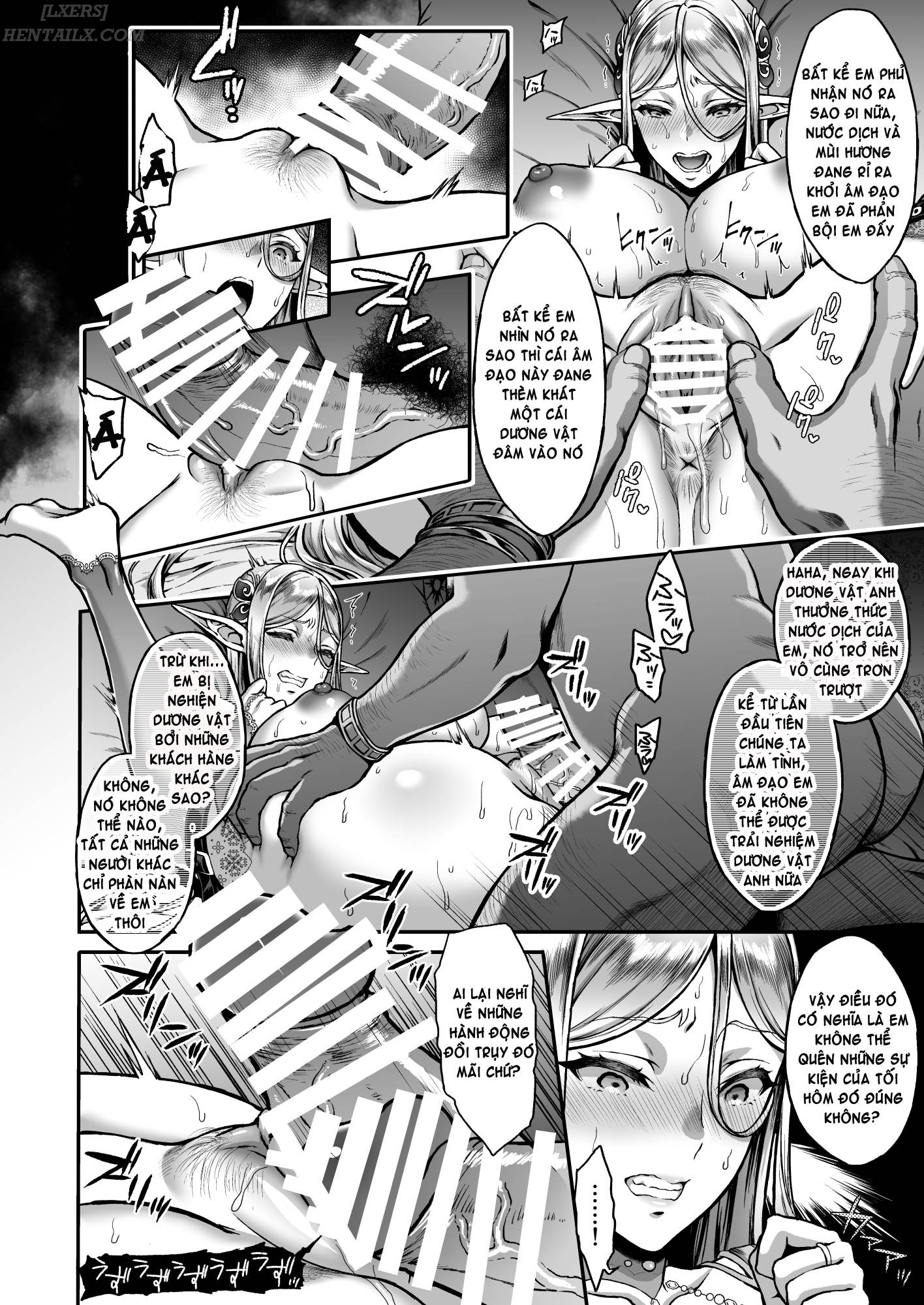 Đọc truyện hentai Tasogare No Shou Elf - Chap 3