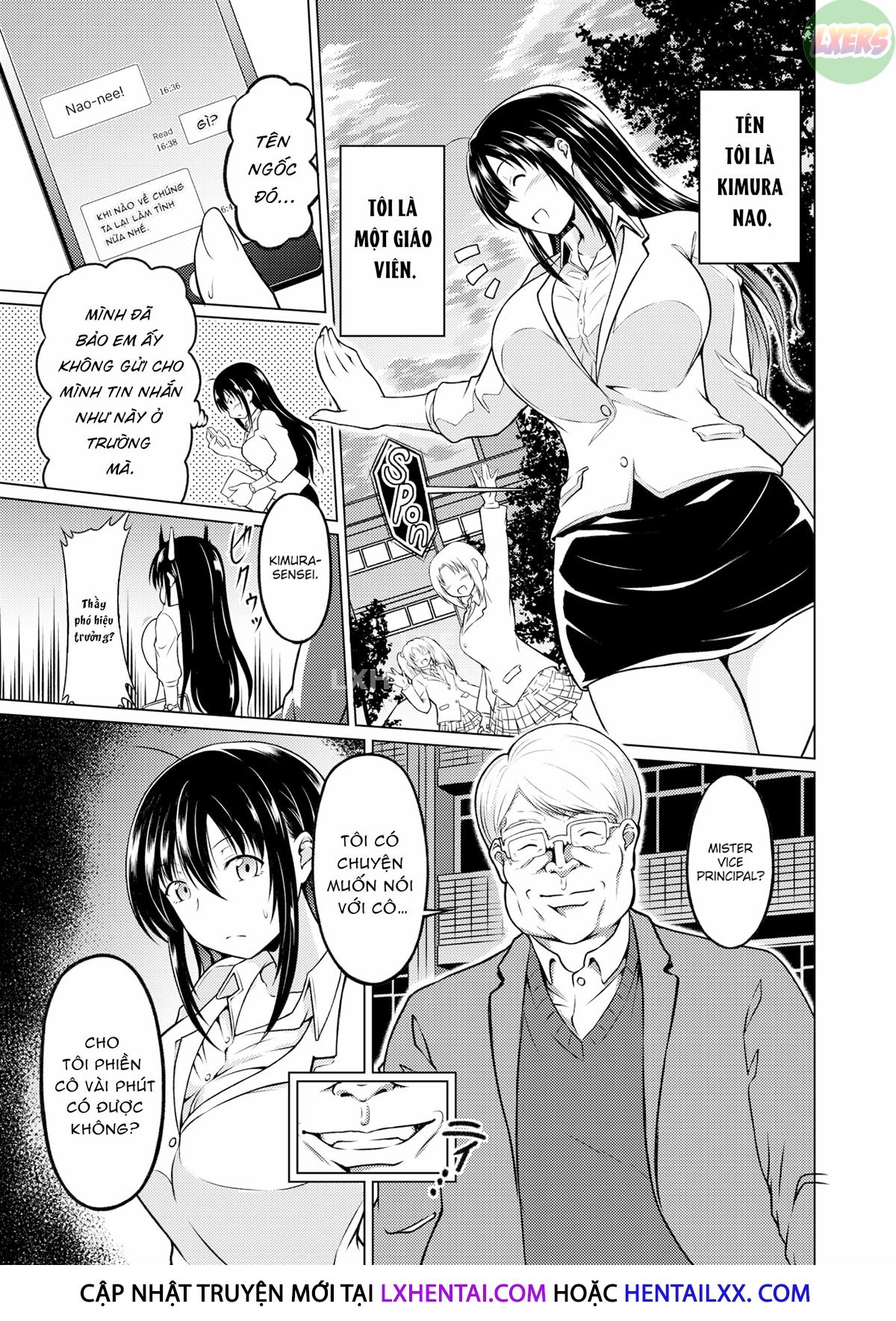 Đọc truyện hentai Chị gái đã ngoại tình ngay trước mắt tôi - Oneshot