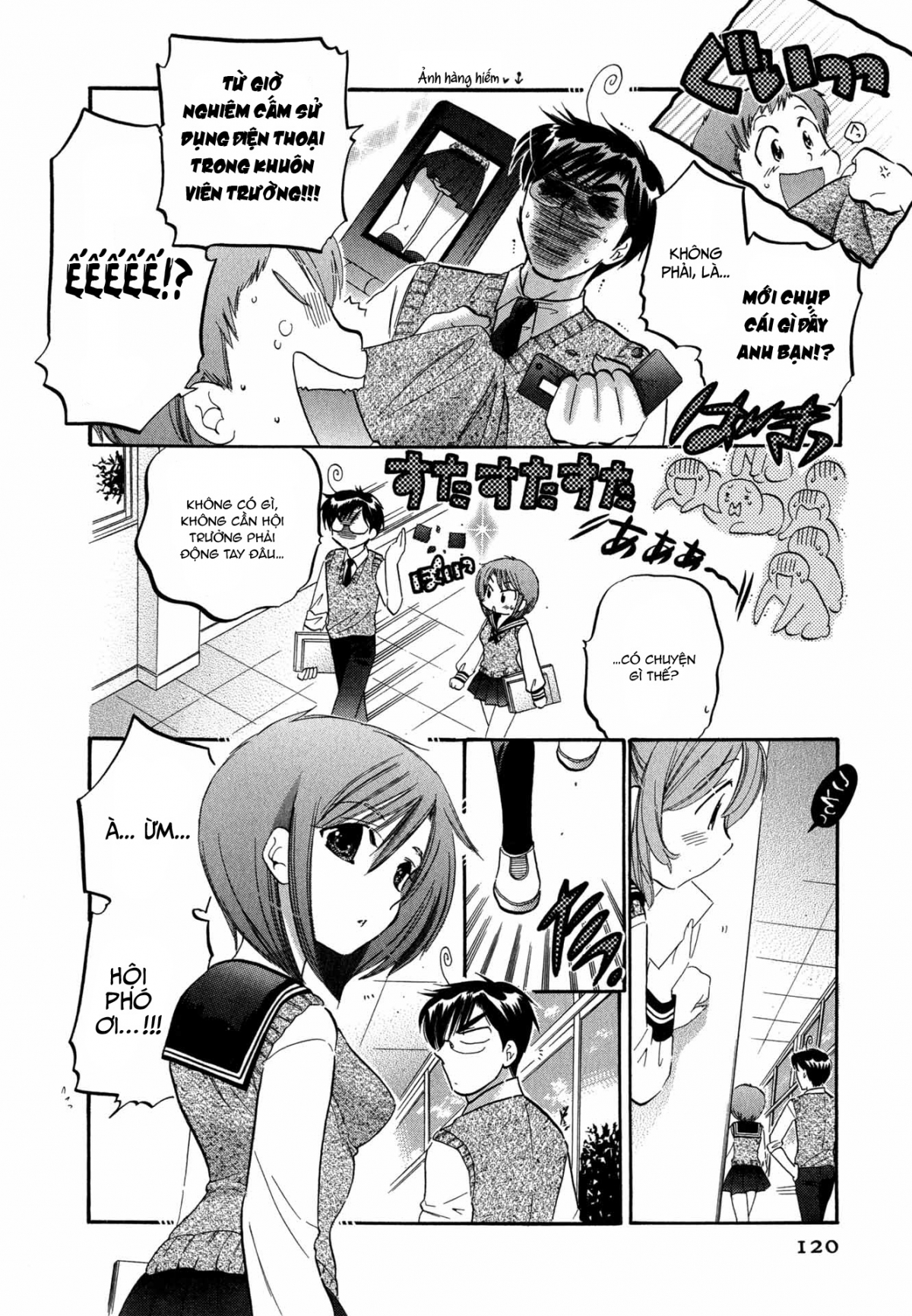 Đọc truyện hentai Vợ tôi là chủ tịch hội học sinh - Chap 6: Vợ tôi giận dỗi