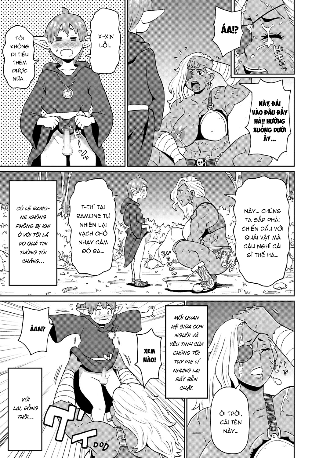 Đọc truyện hentai Rekisen no Onna Senshi to Boku no Tabi - Chap 3