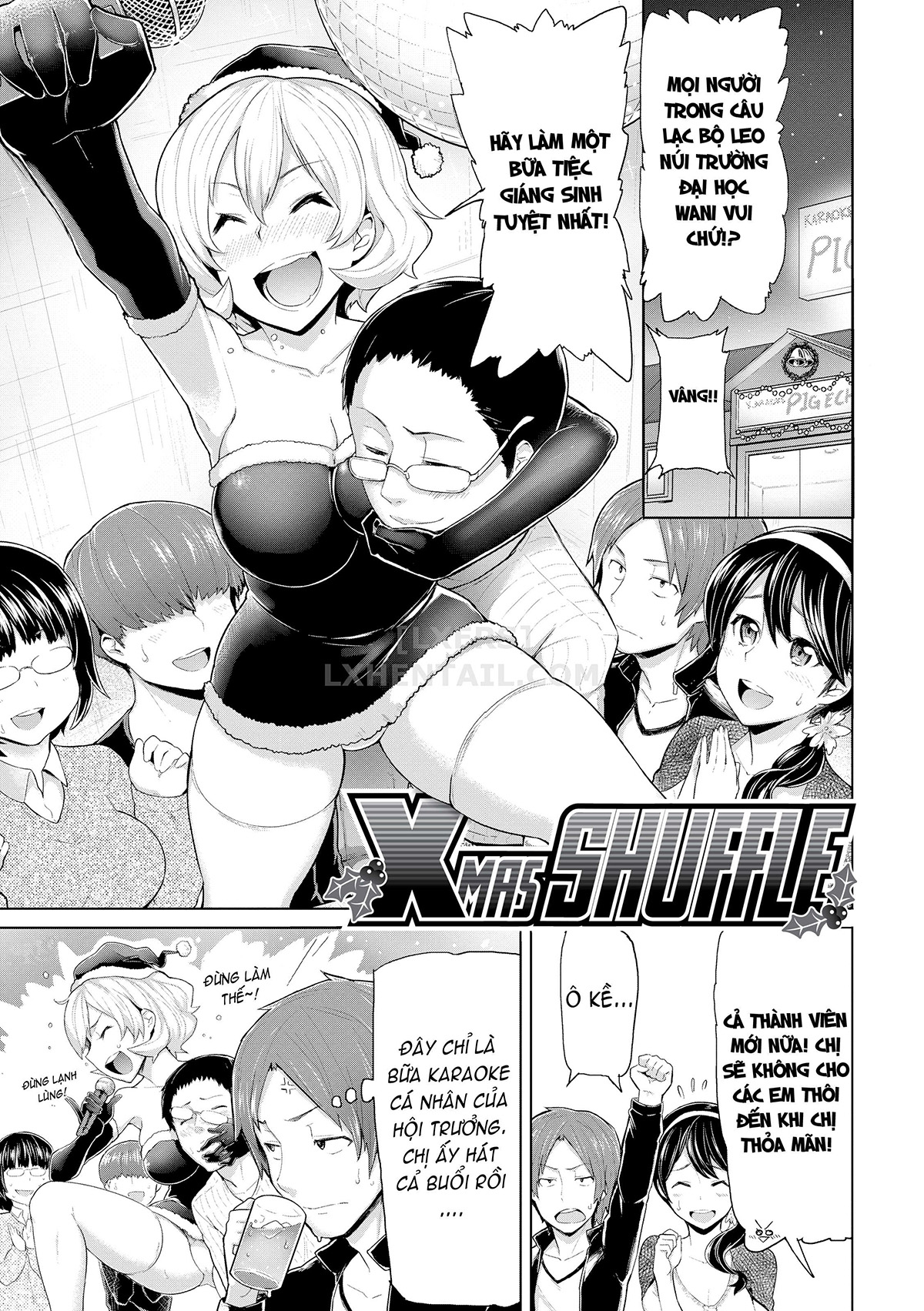 Đọc truyện hentai Let's Get Horny - Chap 12 - Xmas Shuffle