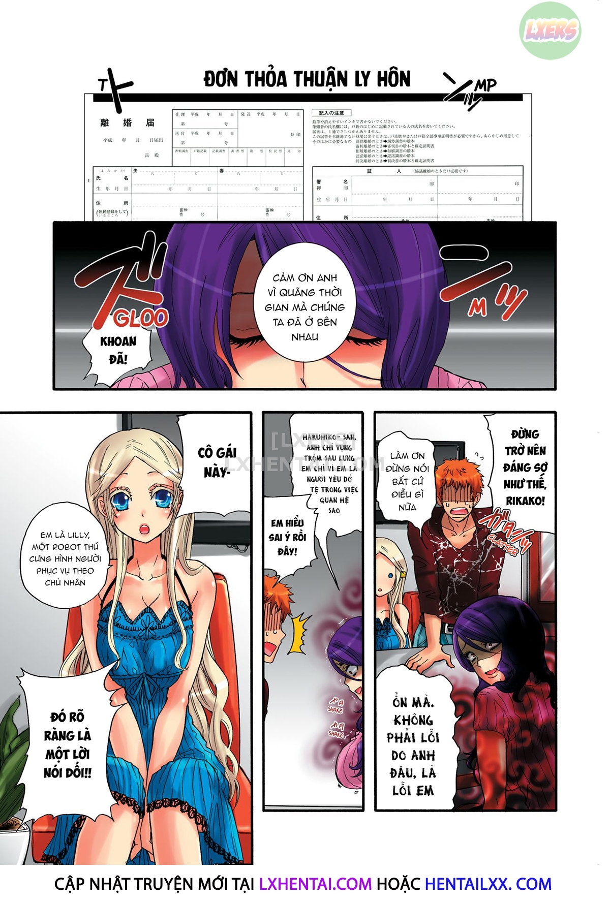 Đọc truyện hentai Robot thú cưng Lilly - Chap 7