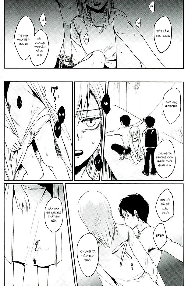 Đọc truyện hentai Reizoku wa Kami ni Arazaru (Shingeki no Kyojin) - Oneshot