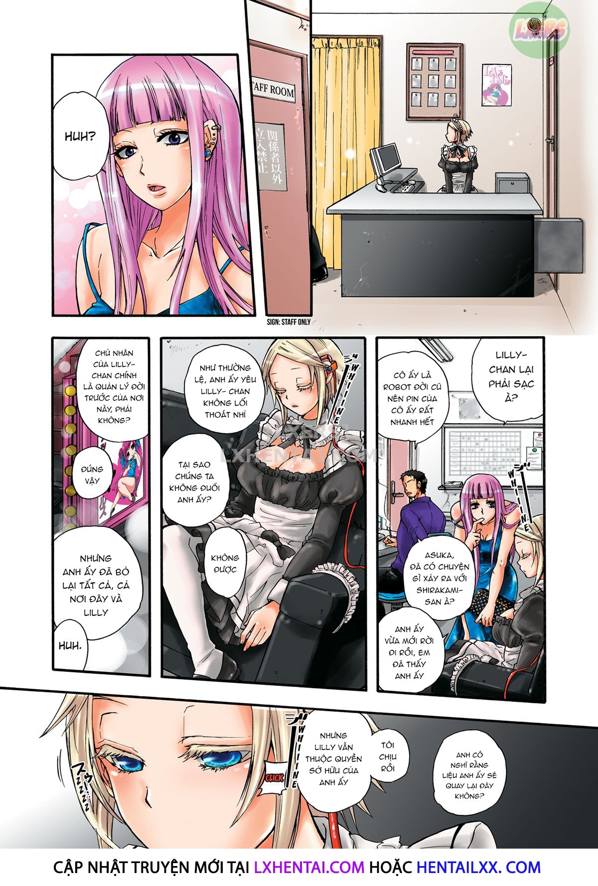 Đọc truyện hentai Robot thú cưng Lilly - Chap 8
