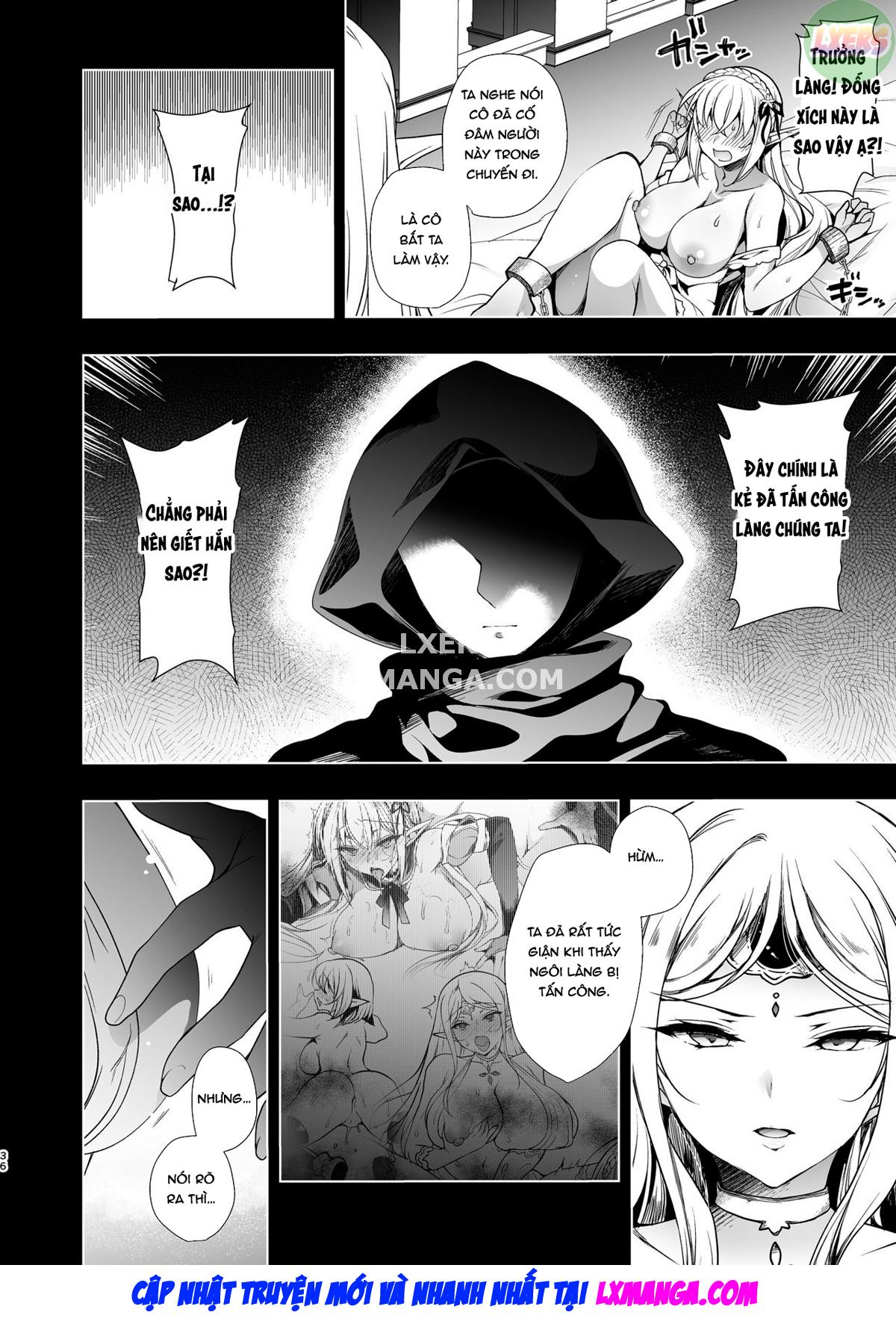 Đọc truyện hentai Elf ni Inmon o Tsukeru Hon - Chap 3 - LEVEL:3