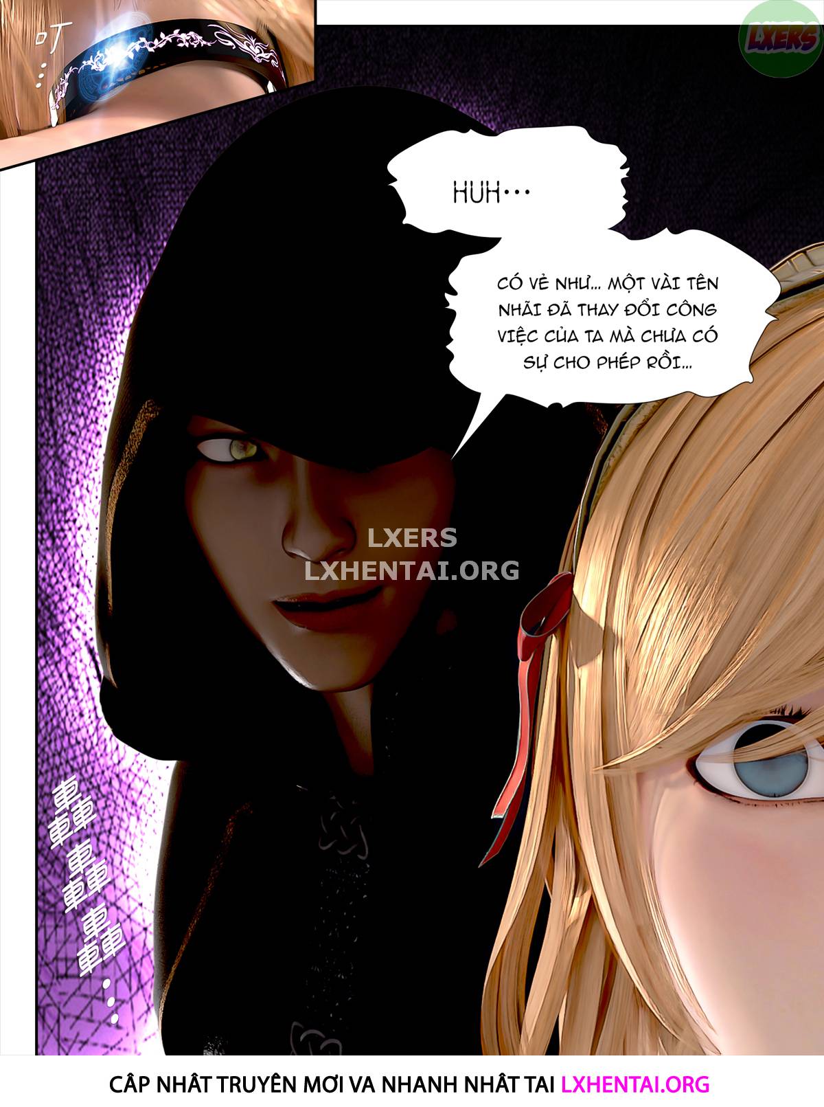 Đọc truyện hentai The Rose Fall Into Darkness - Chap 4