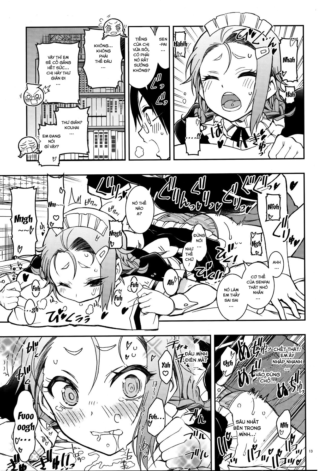 Đọc truyện hentai Bokutachi wa Fumino mo Asumi mo Kawaii (Bokutachi wa Benkyou ga Dekinai) - Oneshot