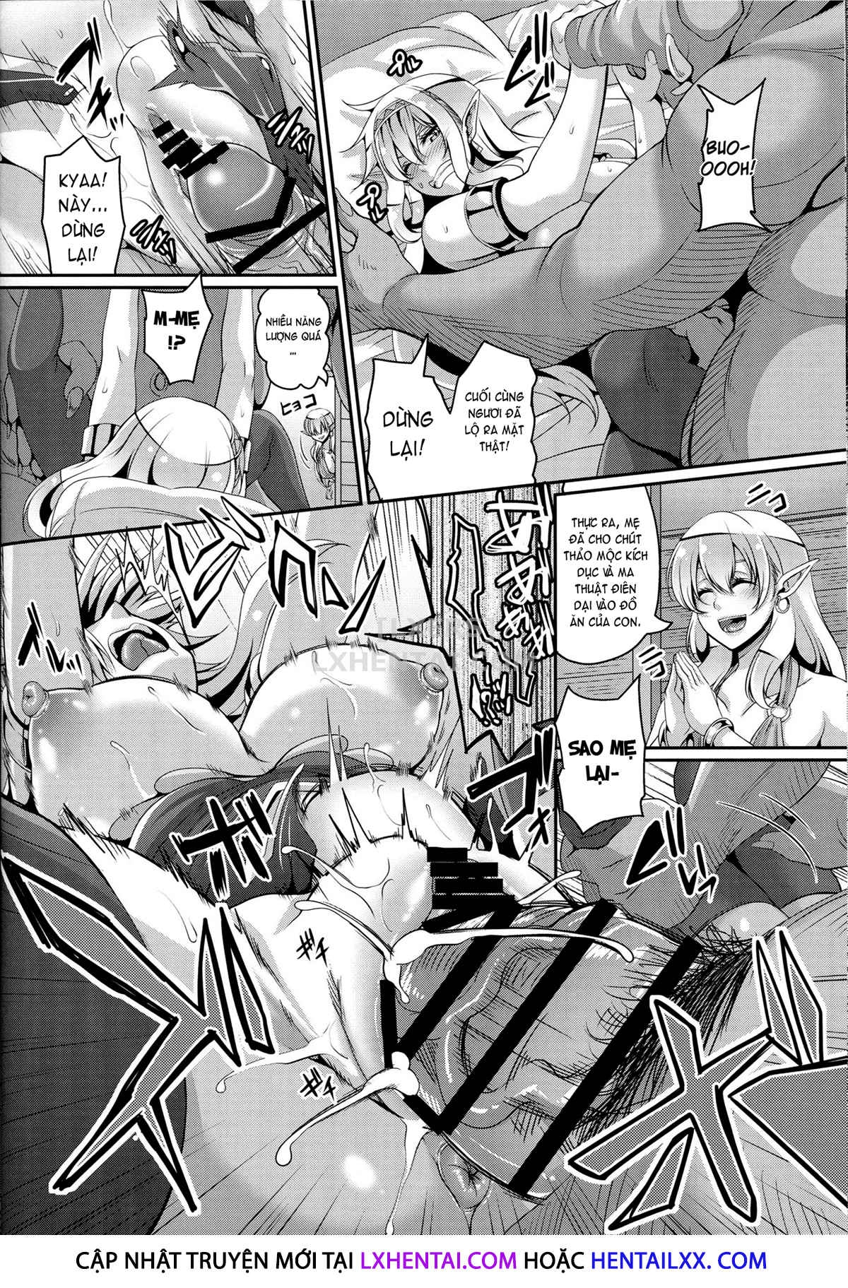 Đọc truyện hentai Aijou No Injoku Elf - Chap 4