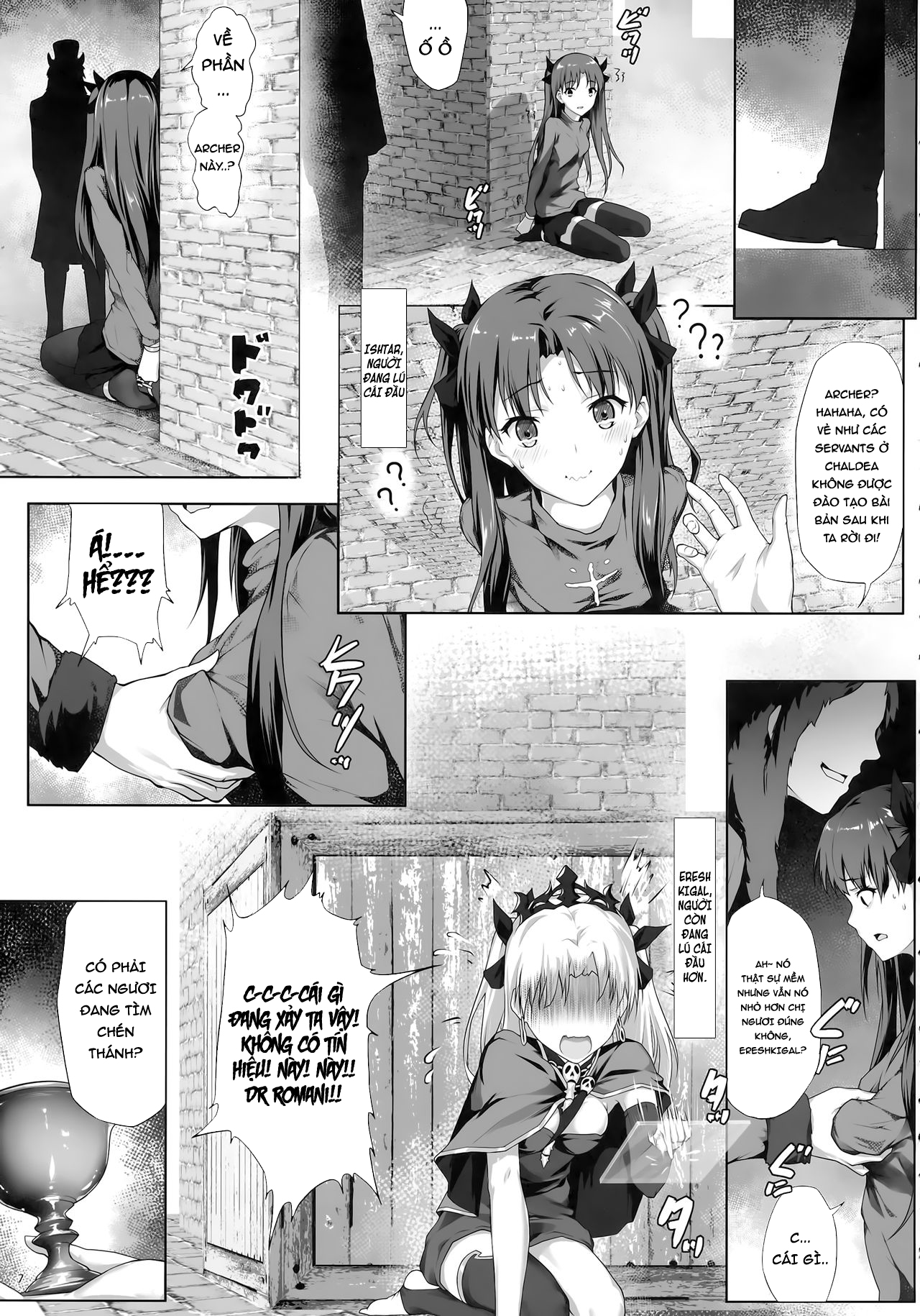 Đọc truyện hentai Hiếp dâm 2 chị em Ishtar - Oneshot