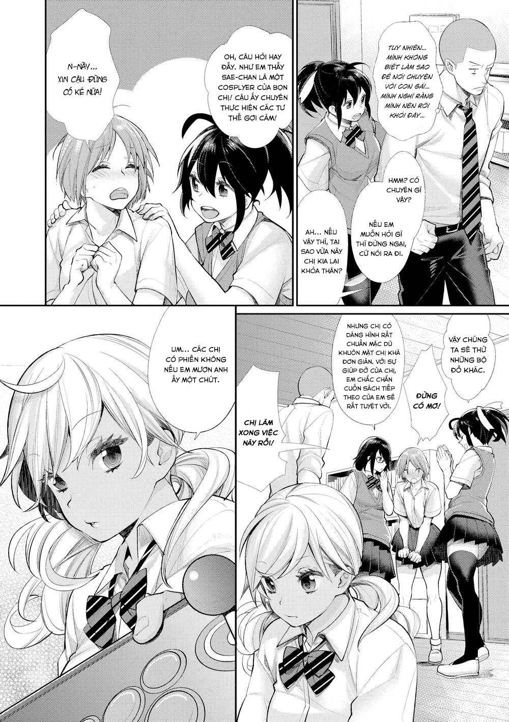 Đọc truyện hentai Lạc và CLB của những coi gái Otaku - Chap 1