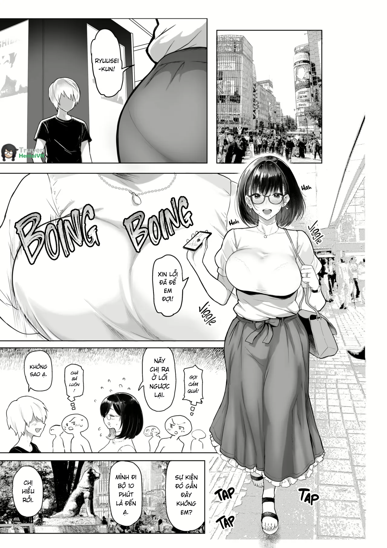 Đọc truyện hentai Hitozuma Haramu - Oneshot