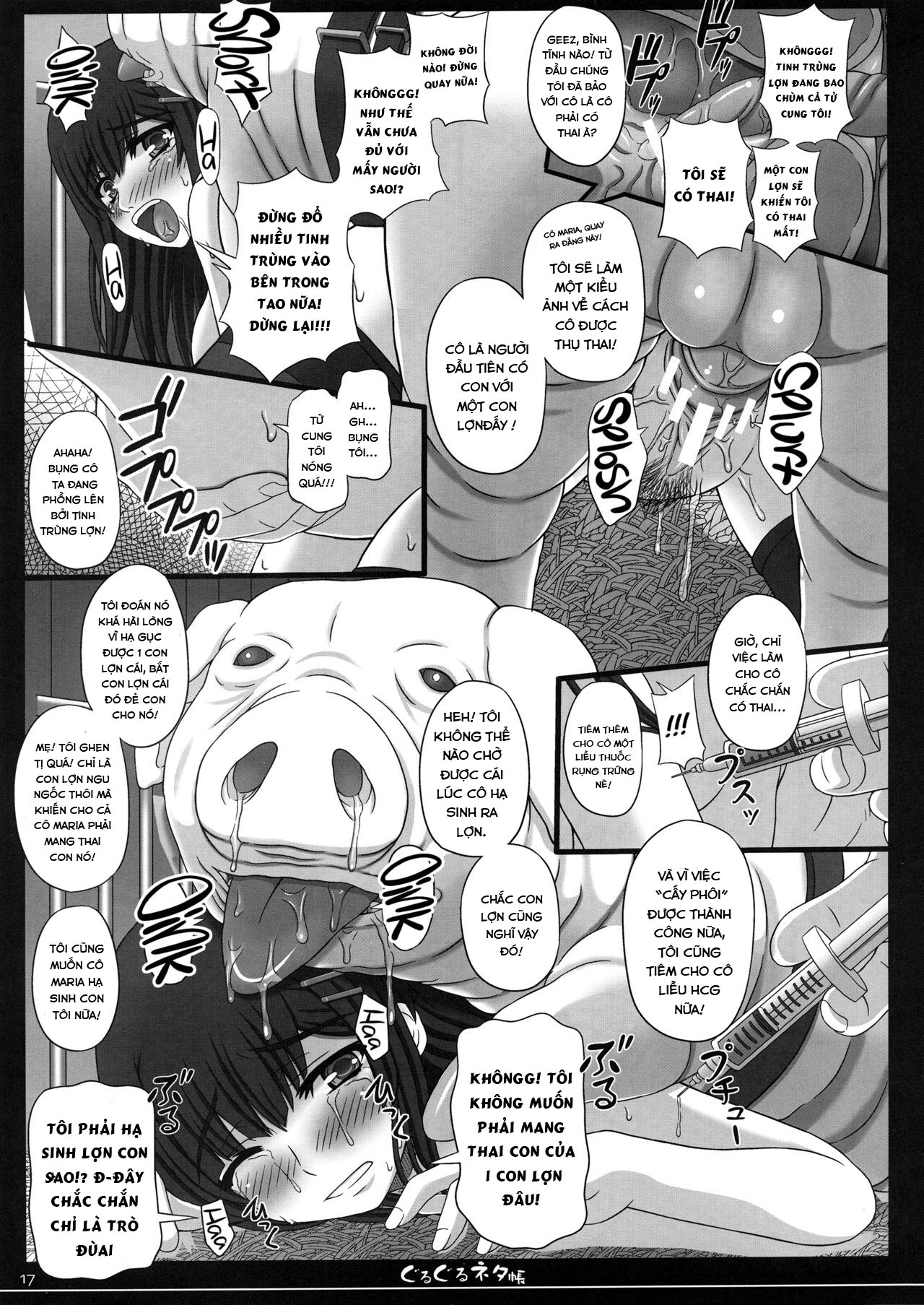 Đọc truyện hentai Shiawase no Katachi no Guruguru Netachou 81 - Oneshot