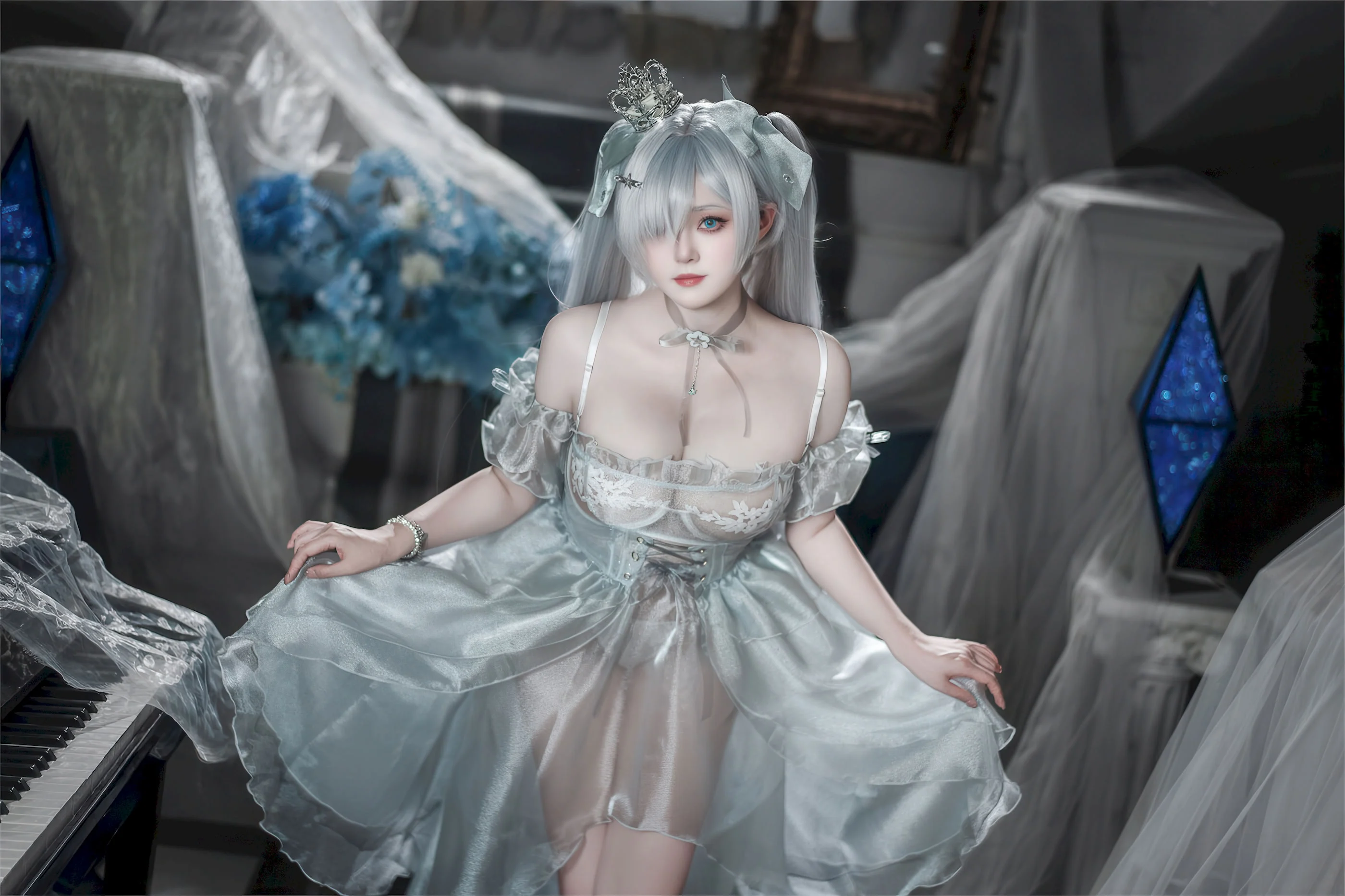 Đọc truyện hentai Tuyển tập Albums siêu phẩm Cosplay - Chap 1373 - Natsuko Natsuko - Cinderella