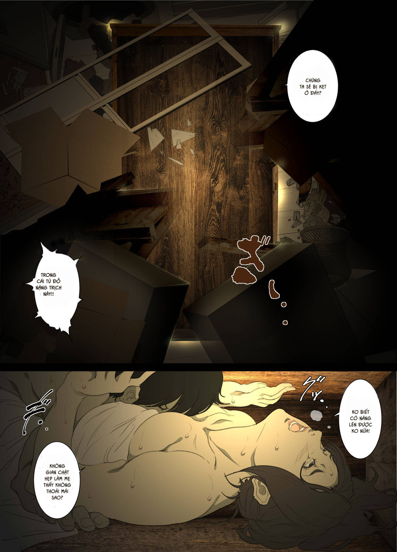 Đọc truyện hentai Chiếc tủ đựng đồ - Oneshot