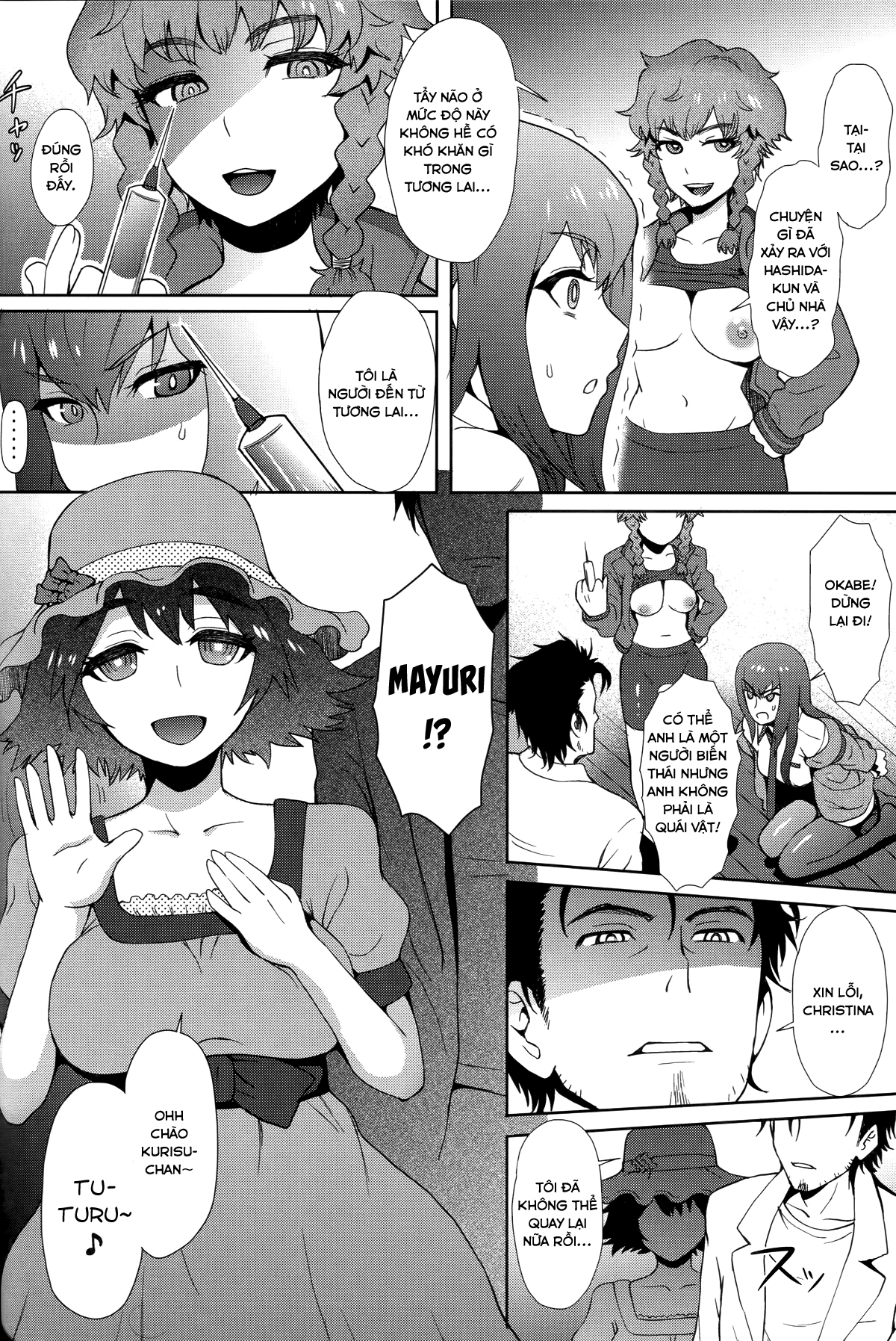 Đọc truyện hentai Heikou Uchuu no Mad Scientist - Oneshot