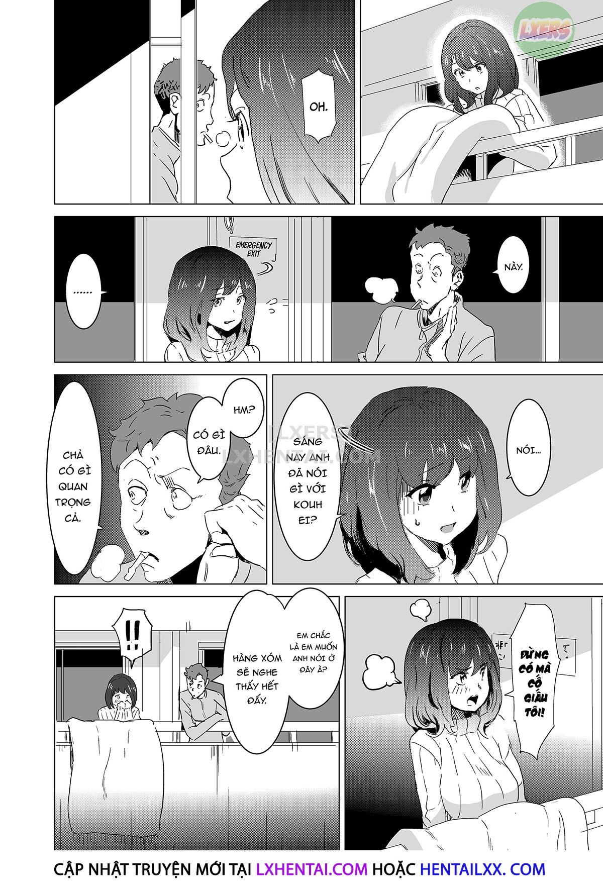 Đọc truyện hentai My Wife Would Never Moan Like in the Unrealistic Porn My Neighbor Watches - Chap 2