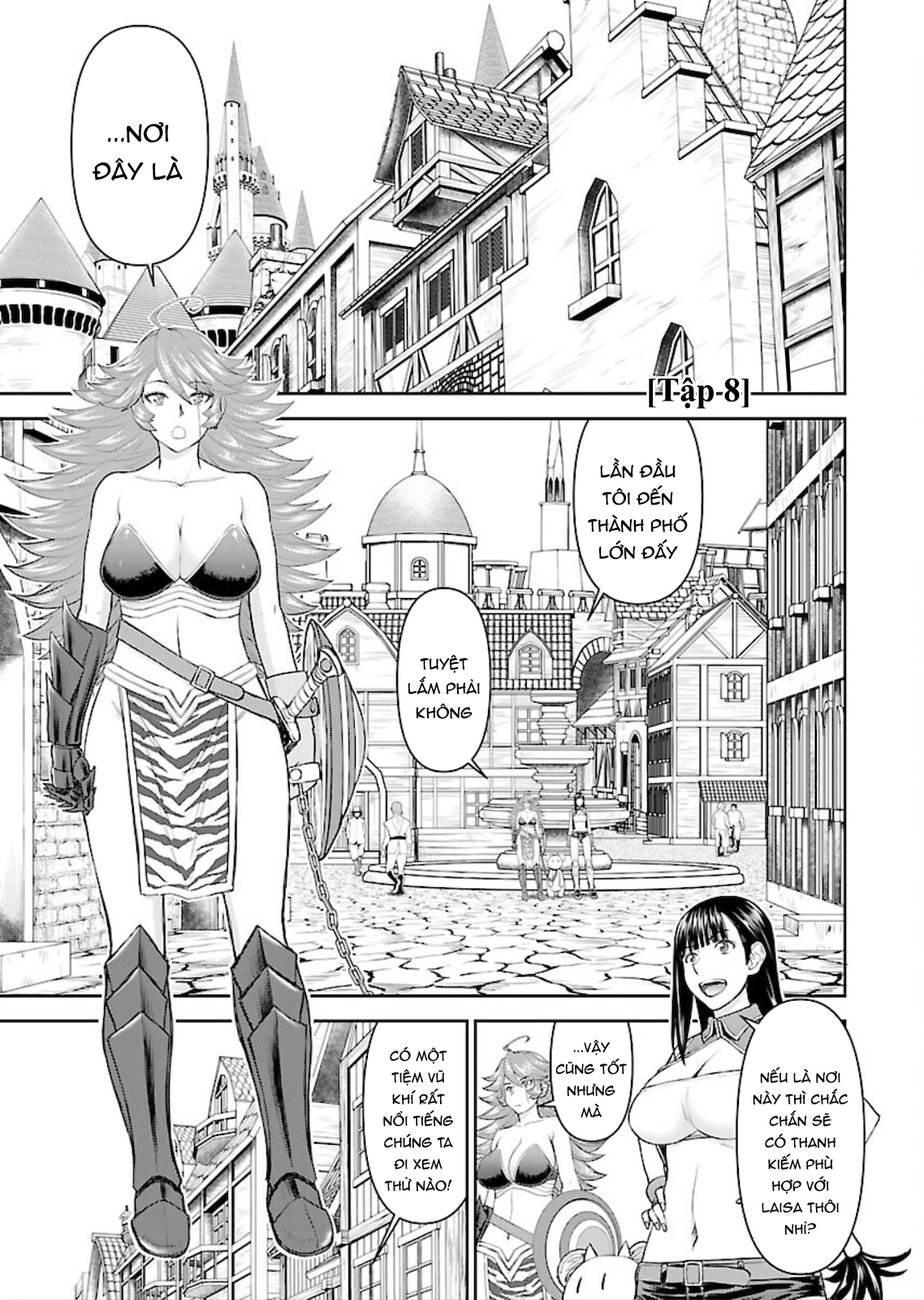 Đọc truyện hentai Xạ thủ mềm mại của Nữ chiến binh - Chap 8