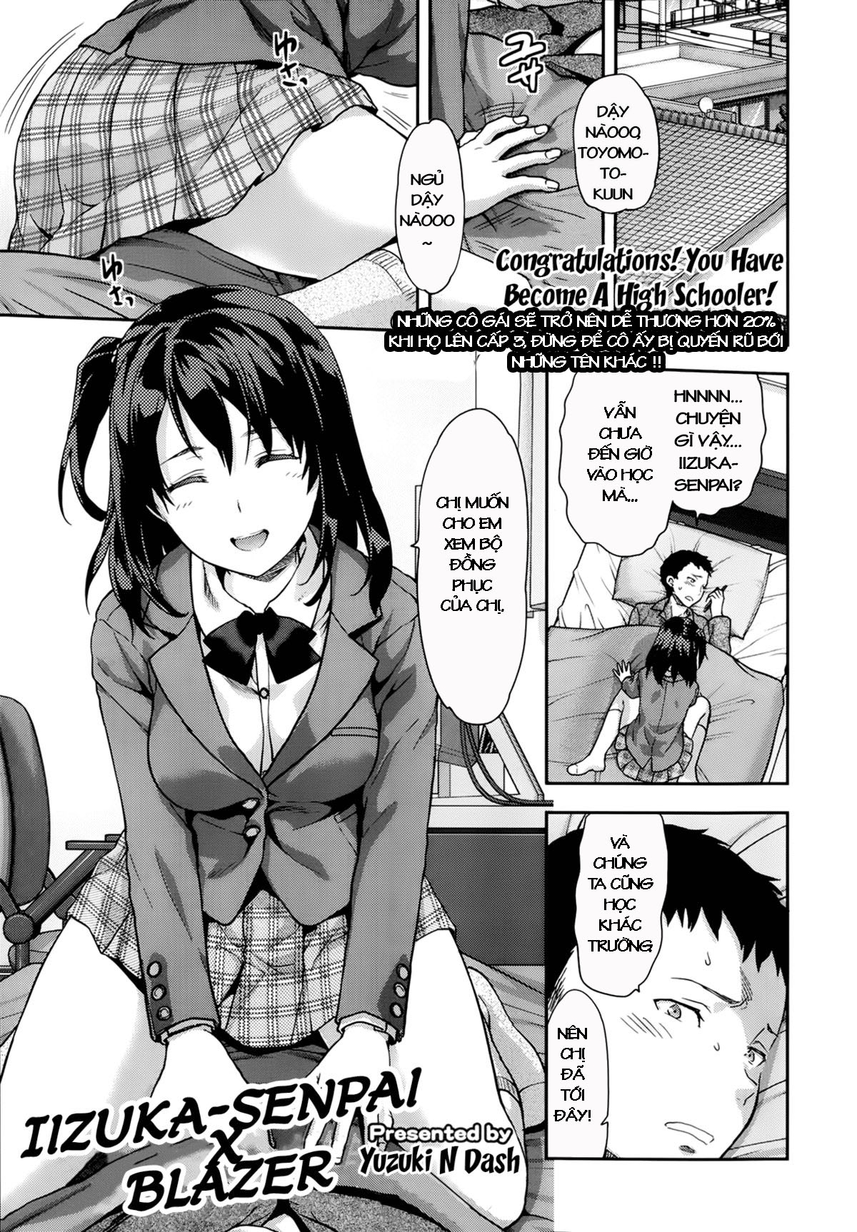 Đọc truyện hentai Ane Kyun! ~My Sweet Sweet Elder Sister~ - Chap 3 - IIzuka-senpai X Blazer