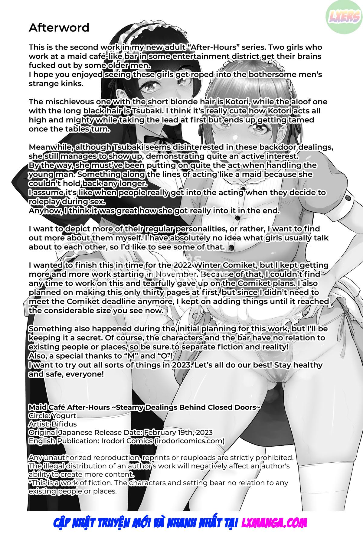 Đọc truyện hentai Bí mật kinh doanh dâm đãng của cô hầu gái tại quán cà phê - Oneshot