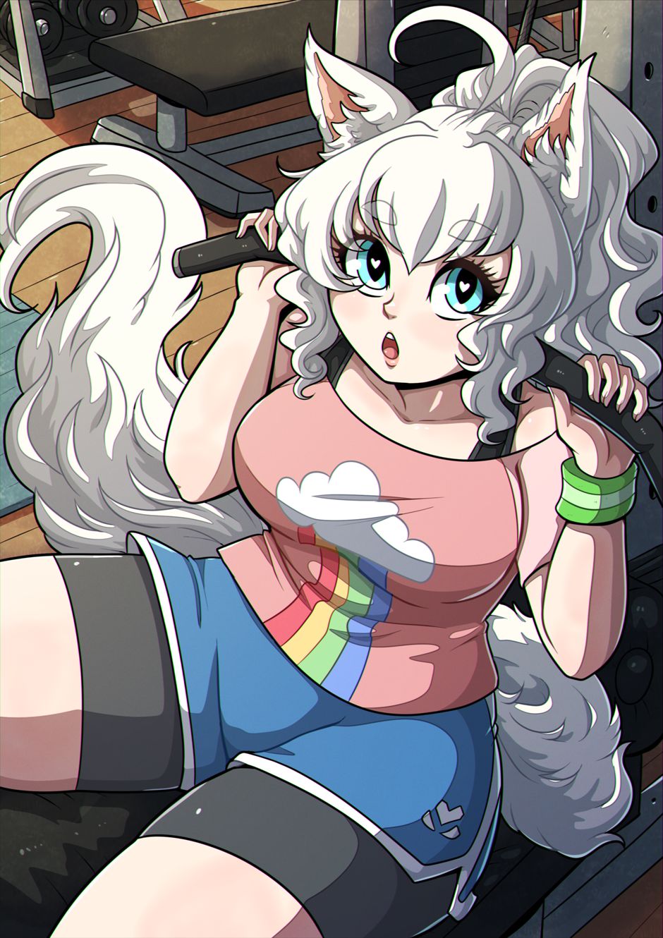 Đọc truyện hentai Candy Workout - Oneshot