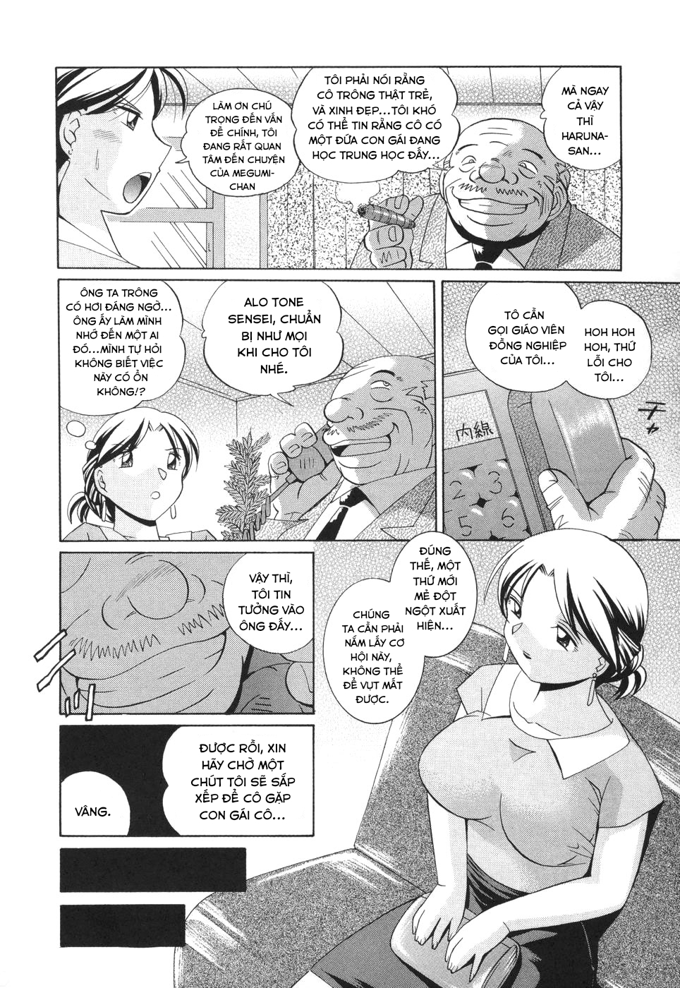 Đọc truyện hentai Sennou Gakuen - Chap7