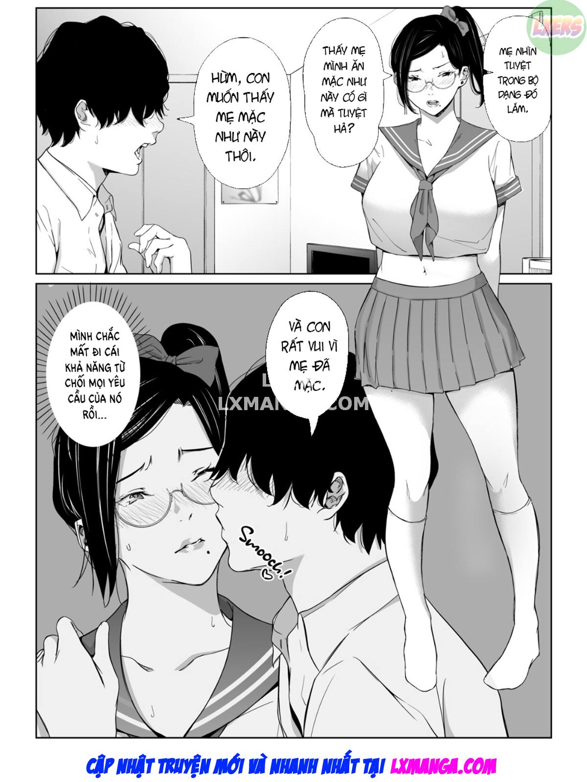 Đọc truyện hentai Okaa-san de Gaman Shinasai - Patient with mother - Oneshot
