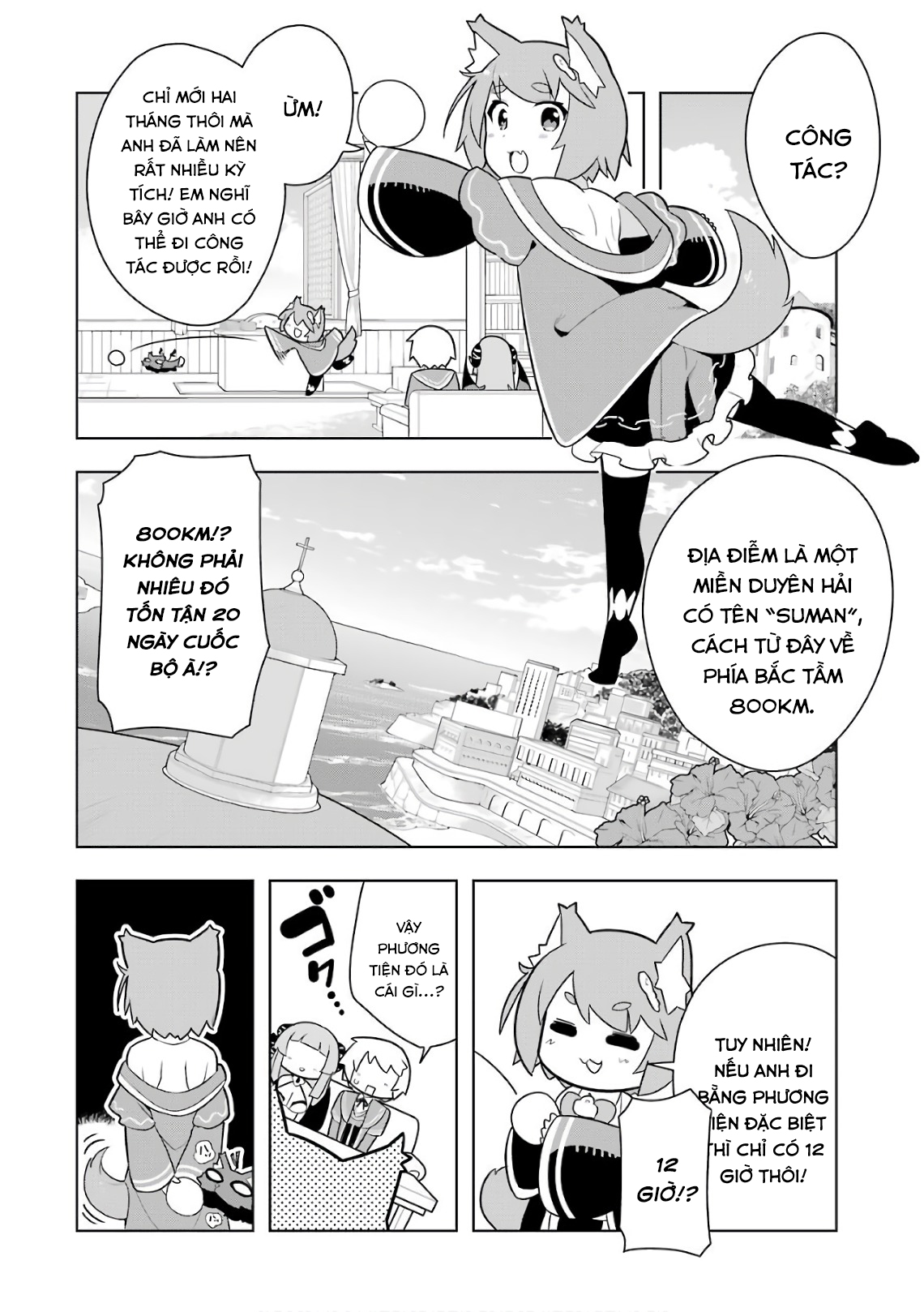 Đọc truyện hentai Tôi không có duyên với Bạch Ma Thuật, thế còn Hắc Ma Thuật thì sao? - Chap 6 [Lần đầu đi công tác!]