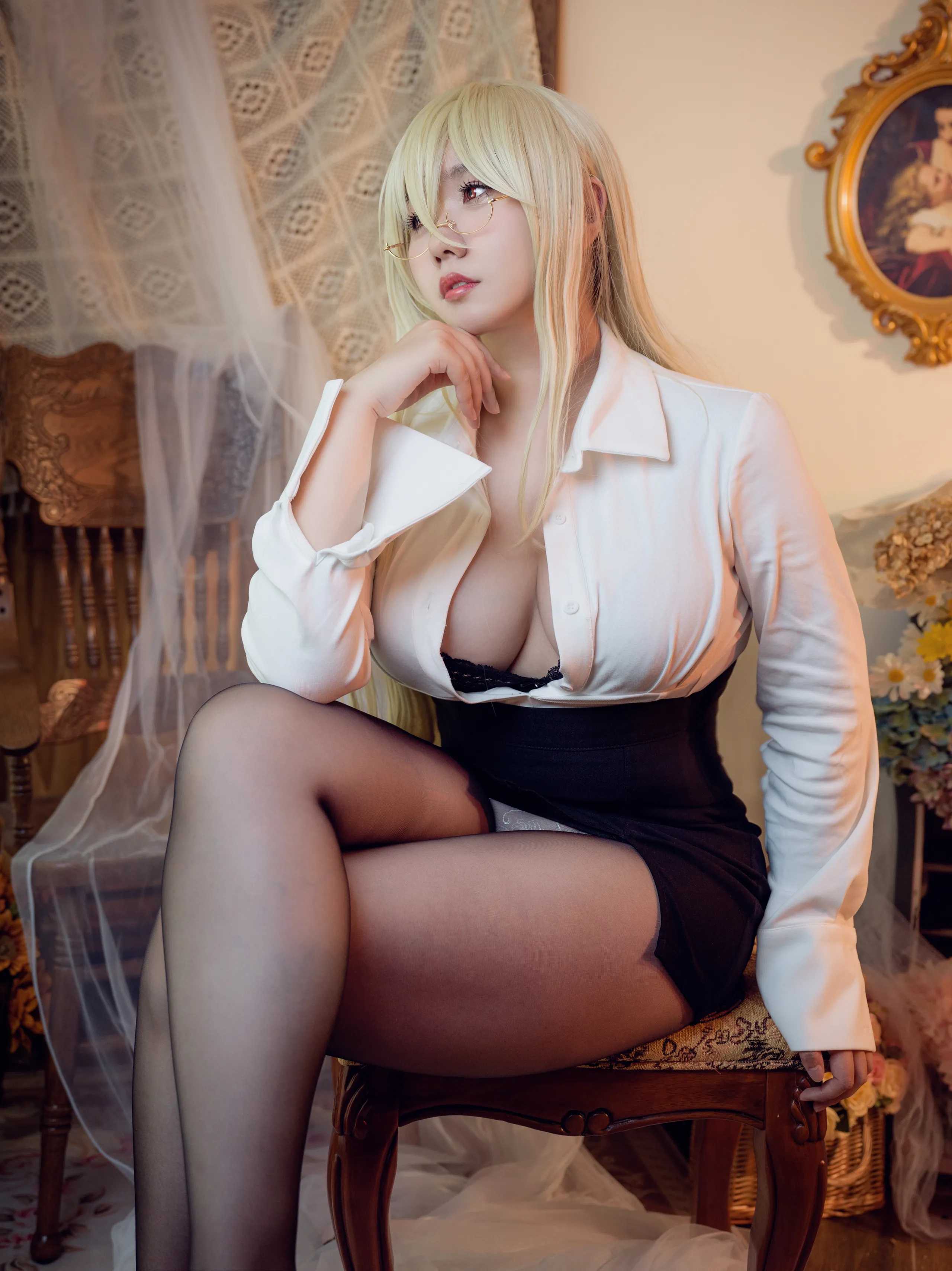 Đọc truyện hentai Tuyển tập Albums siêu phẩm Cosplay - Chap 1116 - Mahuajiang - Azur Lane: Vengeance