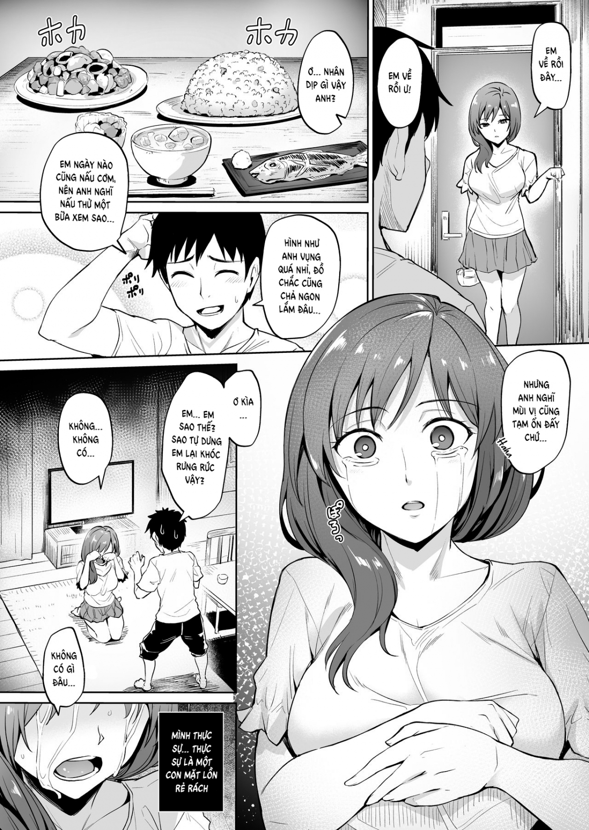 Đọc truyện hentai Ashikase ~Hitozuma wa Itsumo Choukyou Sareru Unmei ni~ - Oneshot