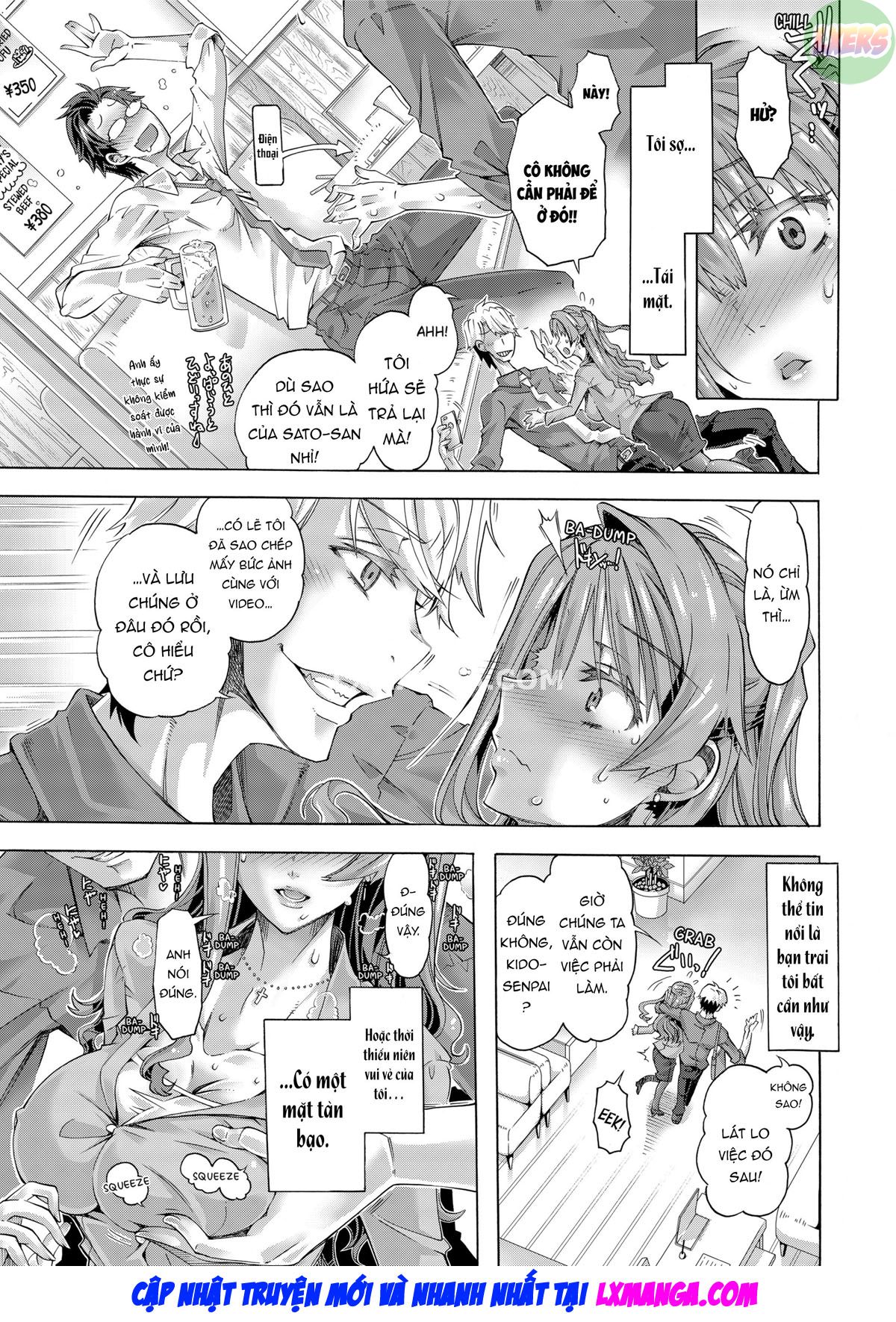 Đọc truyện hentai Ảnh tự sướng gợi cảm dẫn đến tống tiền quan hệ tình dục mọc sừng - Oneshot