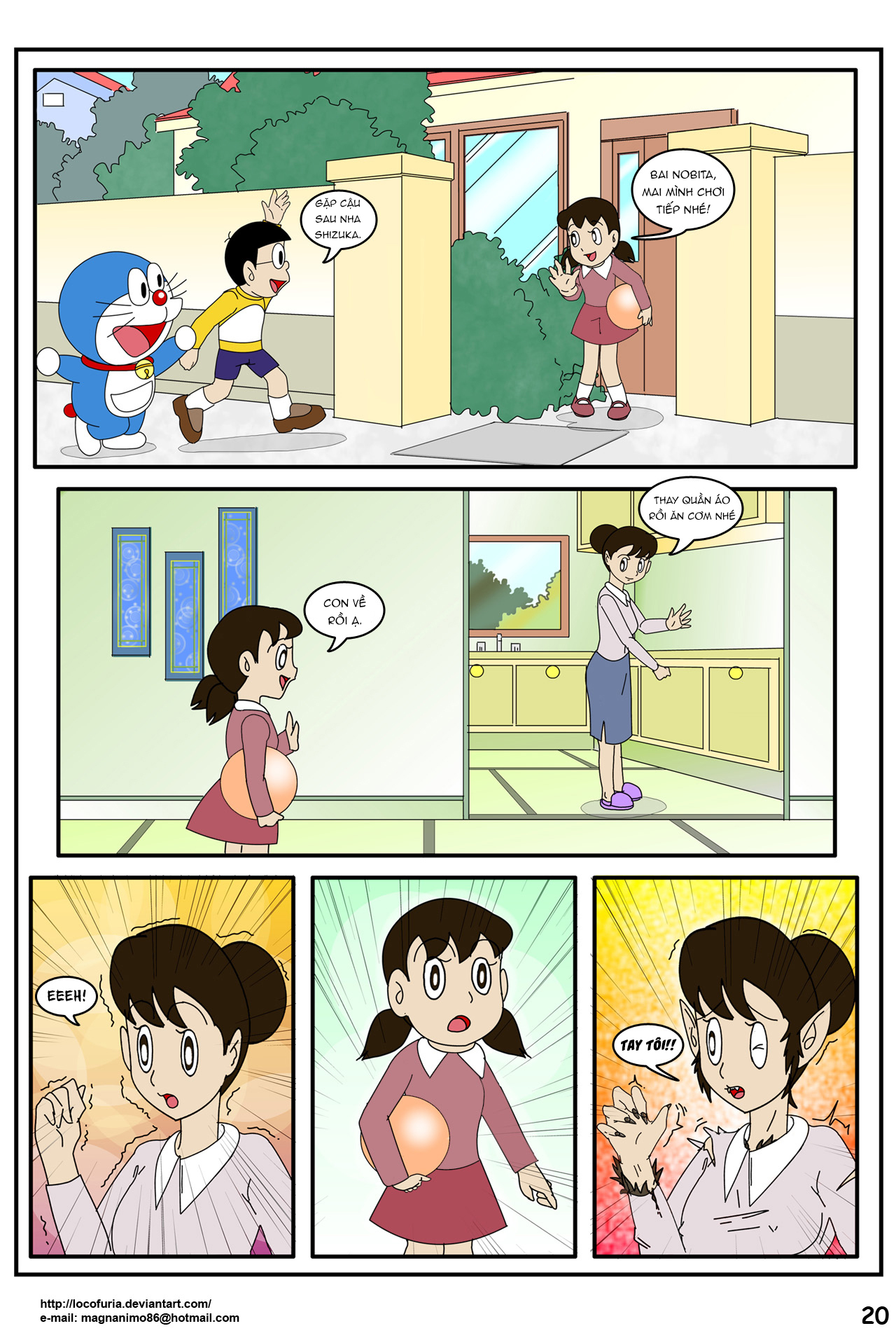 Đọc truyện hentai DORAEMON? - Vol 1 - Chap 2: Kem Người Sói