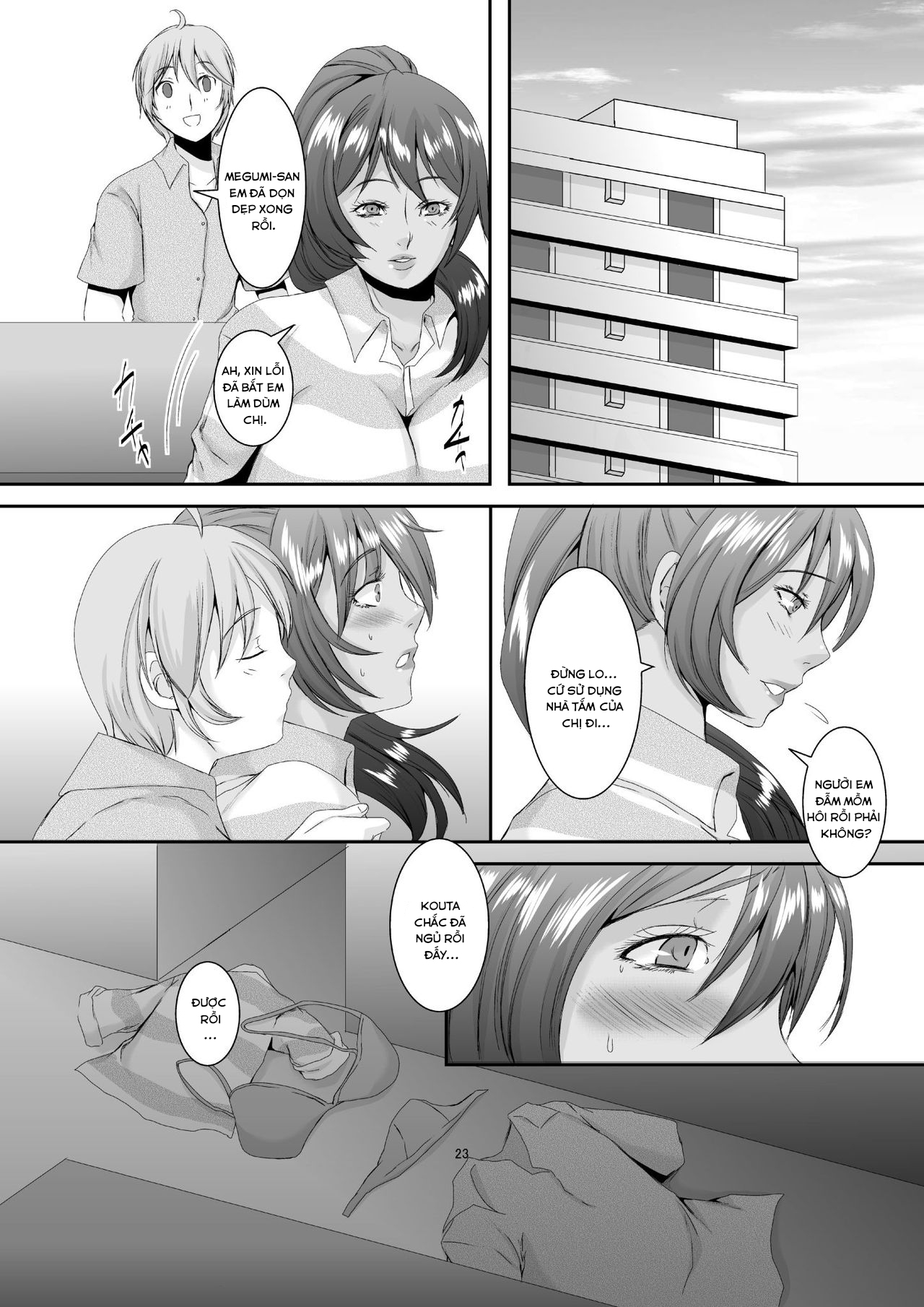 Đọc truyện hentai Oku-sama wa Moto Yariman - Chap 2